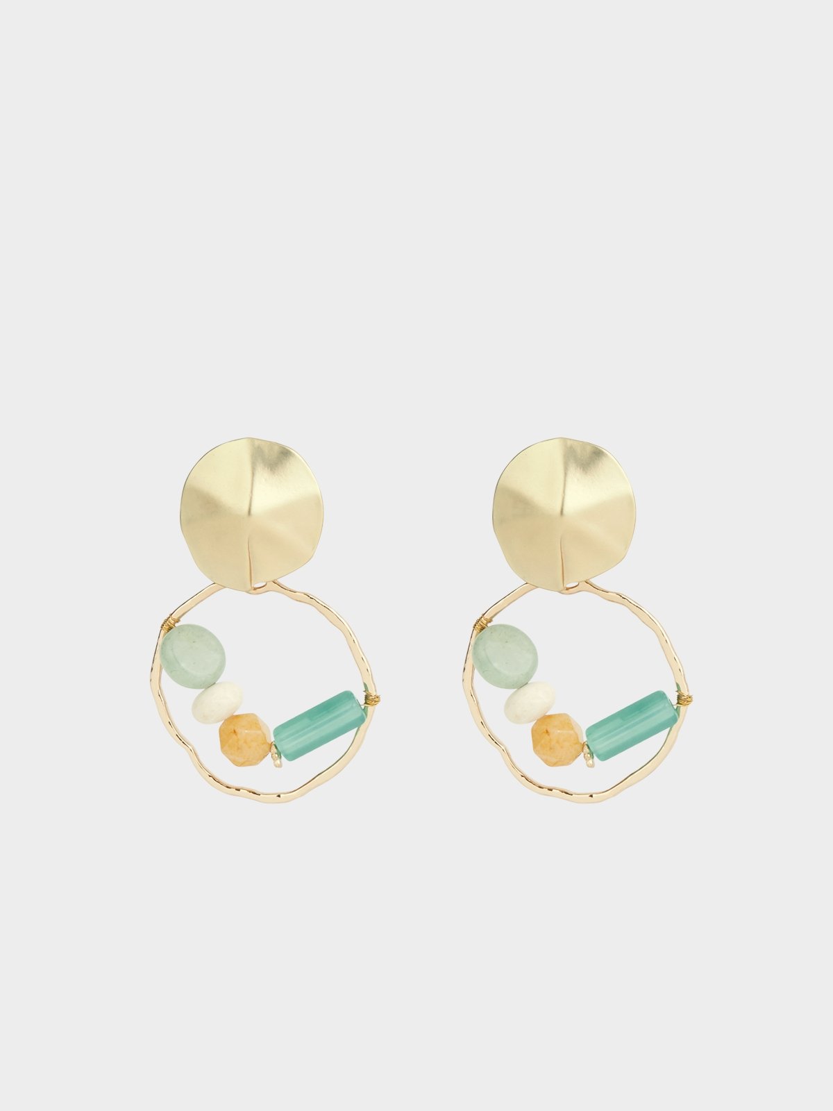 Gold shop fashion earrings