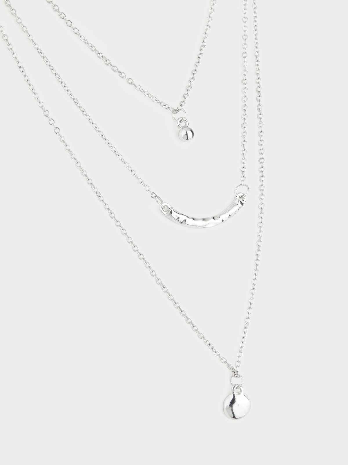 Dainty best sale silver necklace