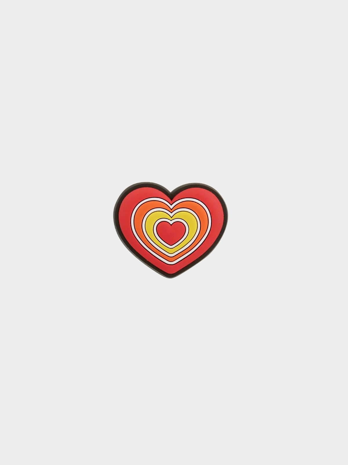 Red hotsell heart jibbitz