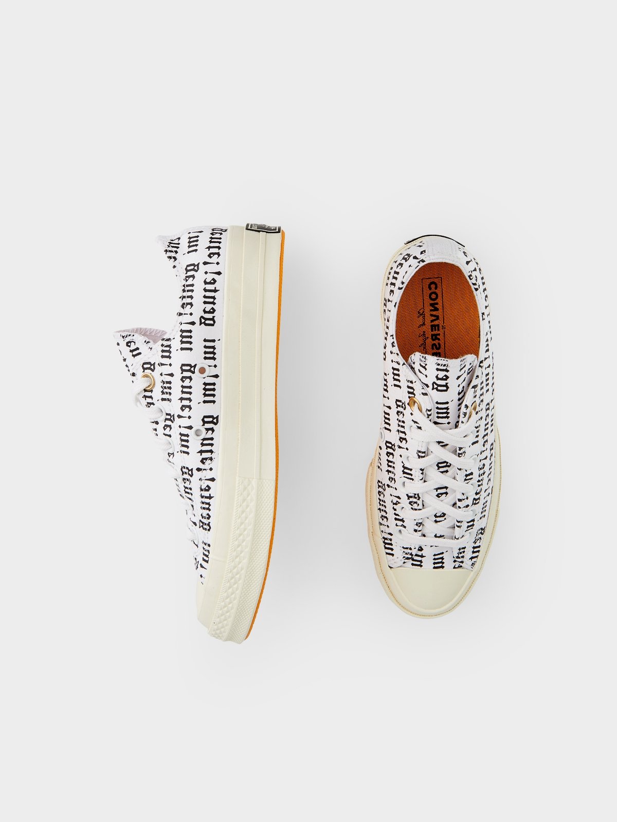Hi Chuck 70 Mi Gente Print Sneakers White Pomelo Fashion