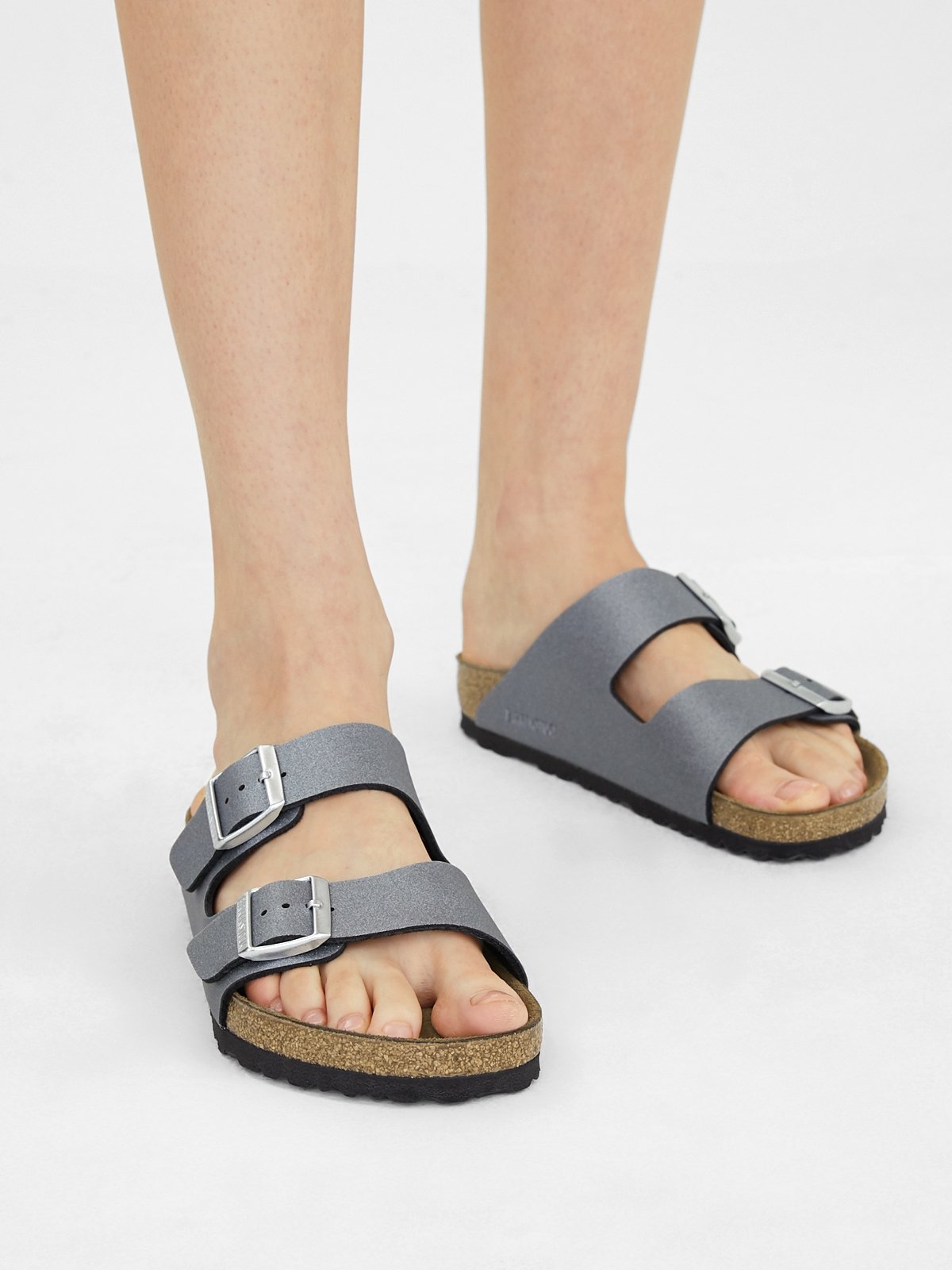 Birkenstock arizona icy metallic cheap