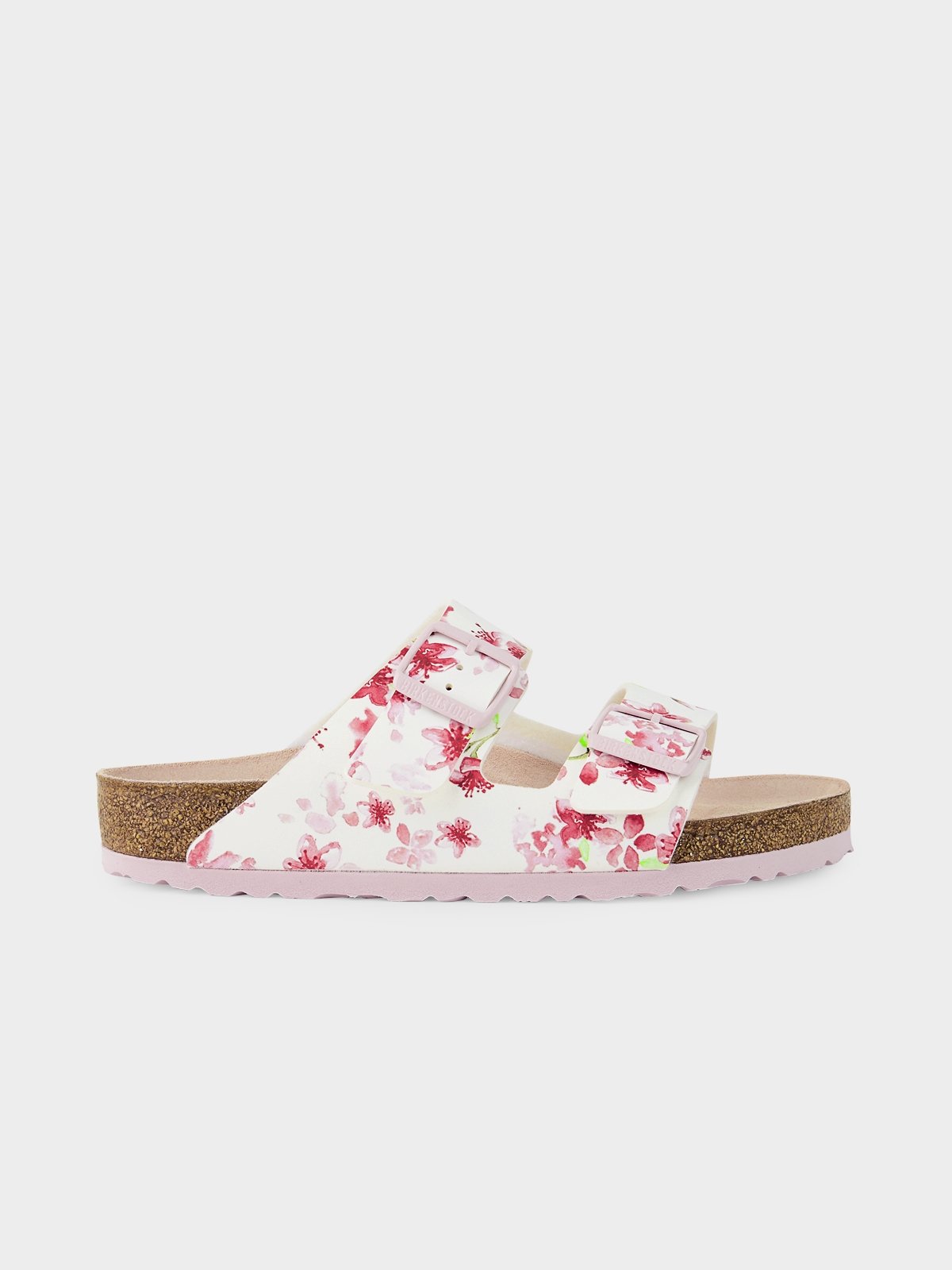 Arizona Blossom White Sandals Multi Color