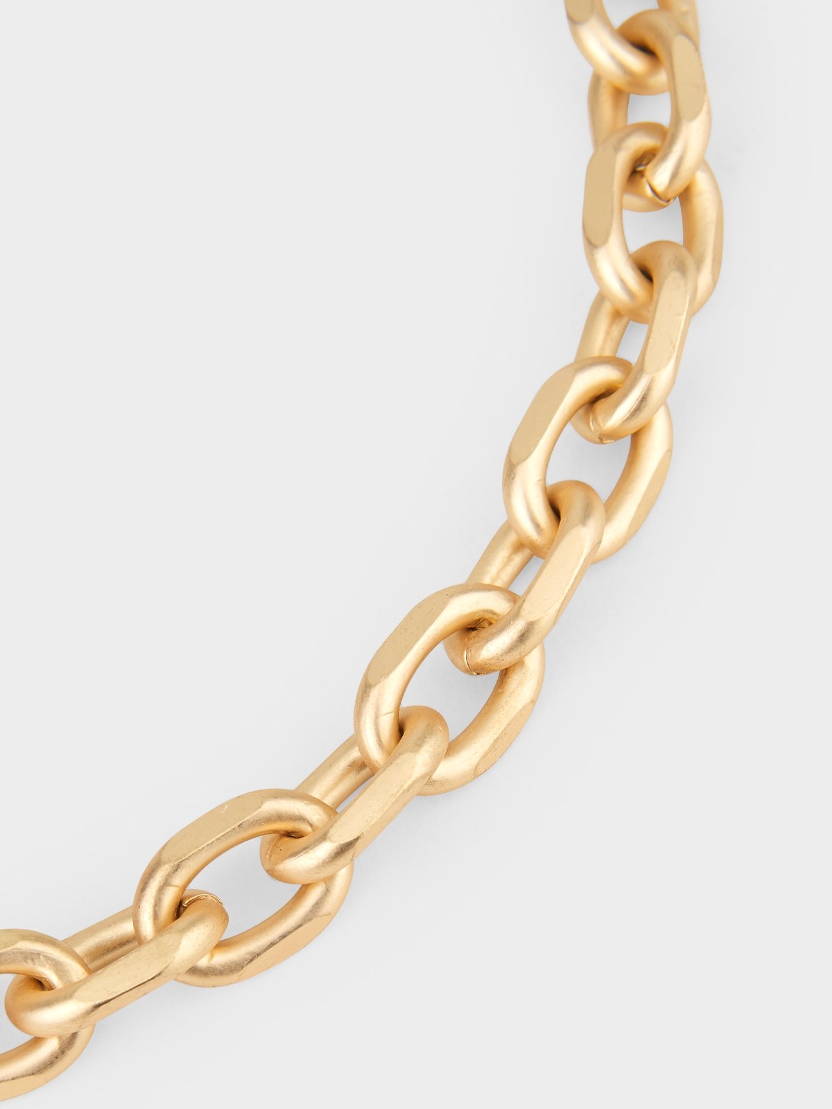 Gold link choker necklace hotsell