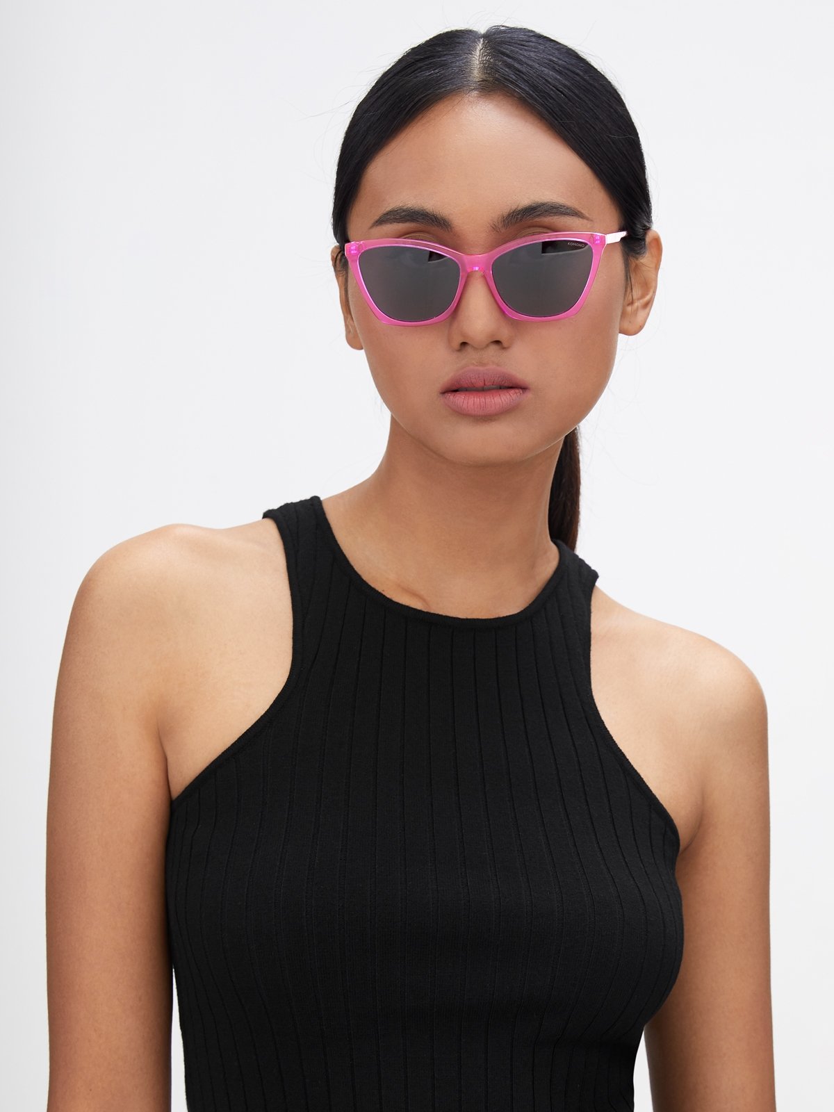 Alexa Rectangular Frame Sunglasses Pink Pomelo Fashion alexa-rectangular-frame-sunglasses-pink-pomelo-fashion