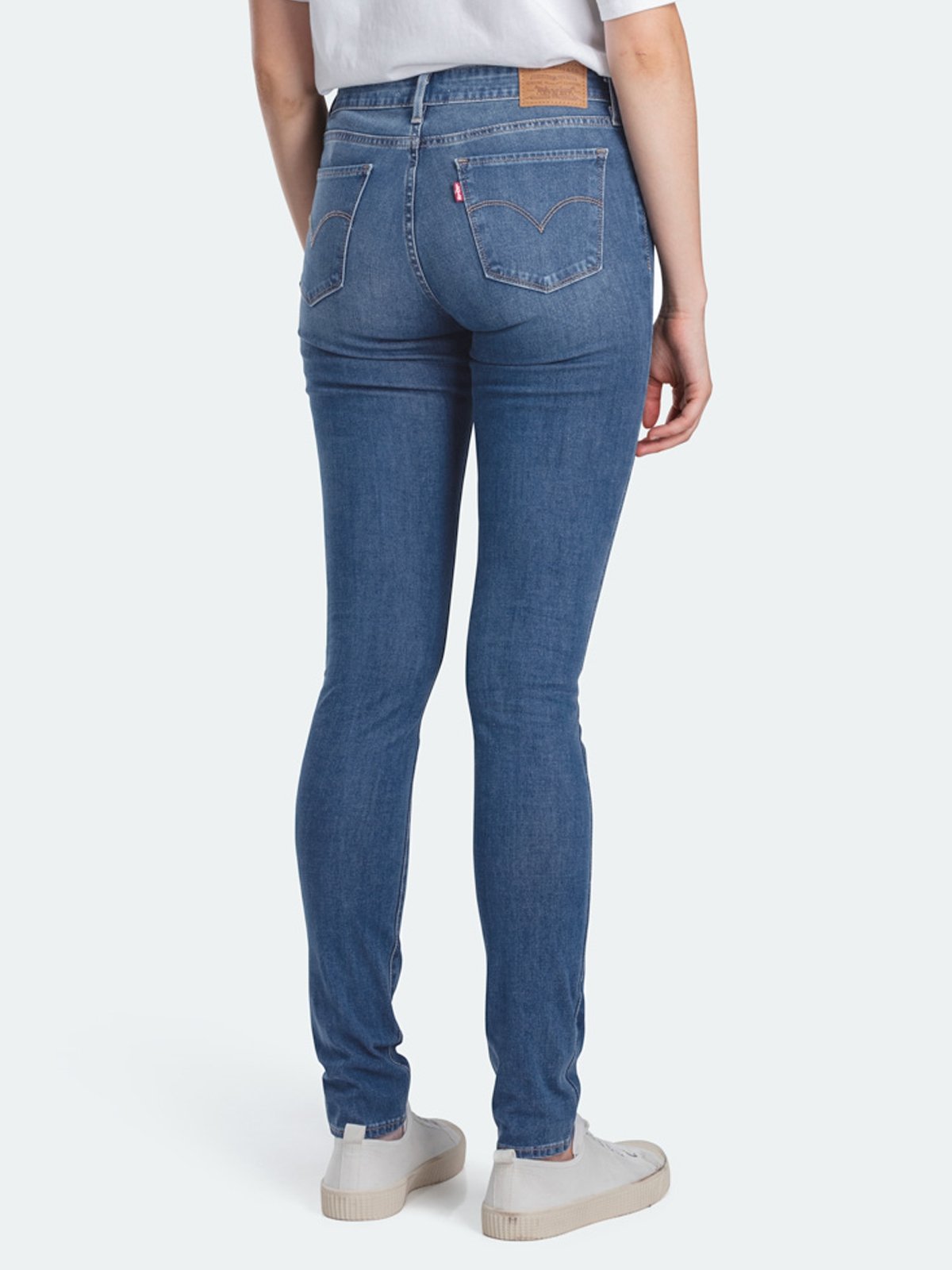 700 Series Skinny Jeans Dark Blue Pomelo Fashion