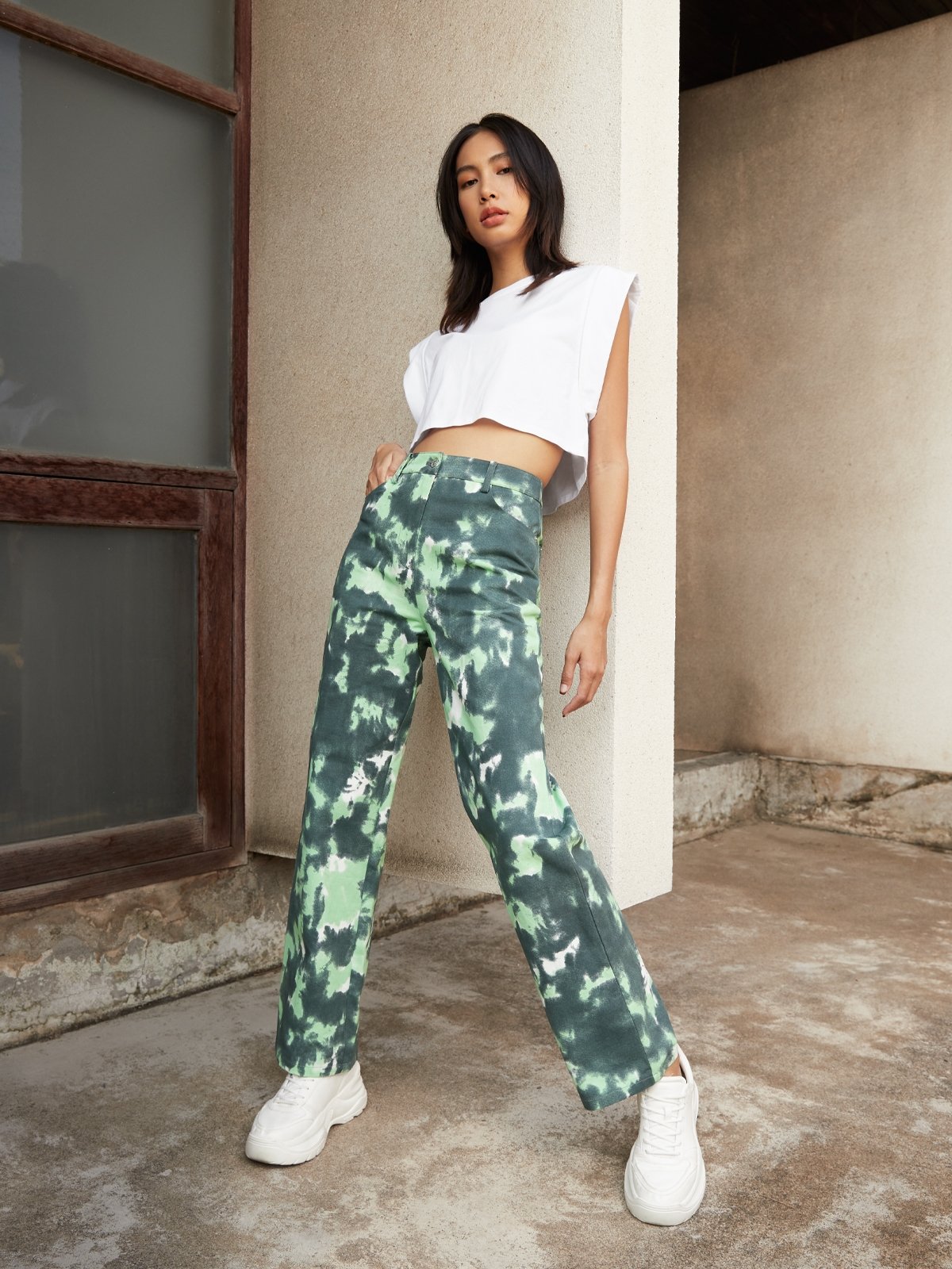 Free people camo discount pants