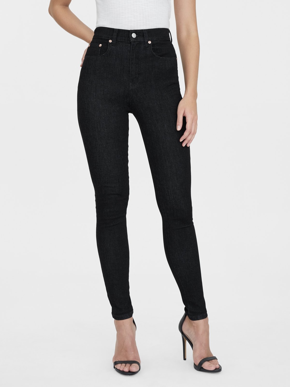 Black black skinny jeans Clearance