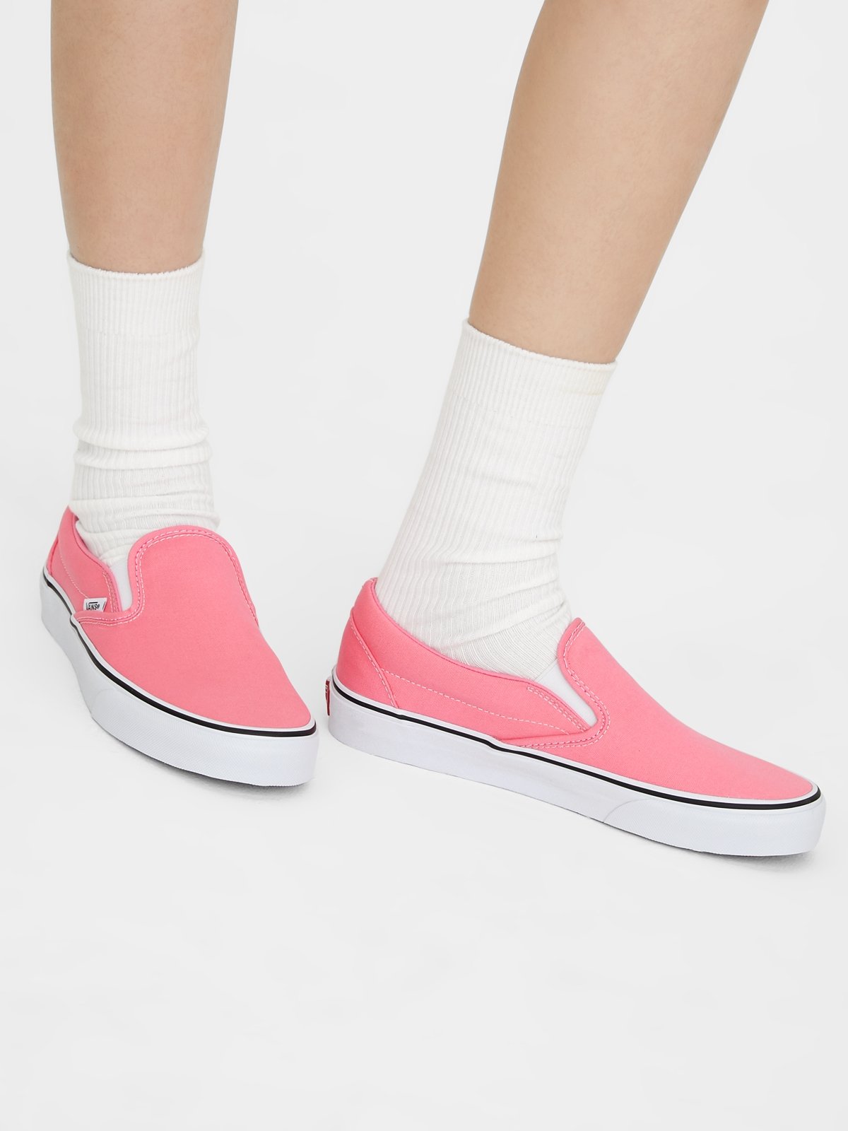 Pink shop vans fashion