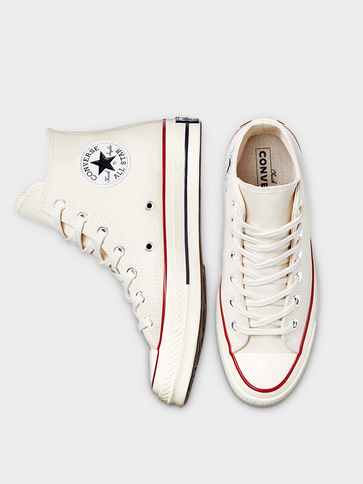 Converse chuck taylor 70 hi white sales