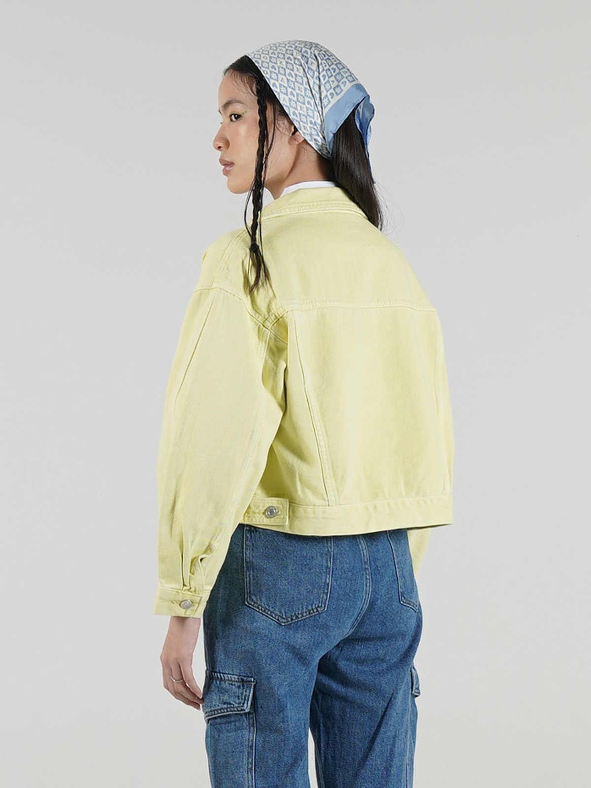 Ravin Denim Jacket - Yellow - Pomelo 