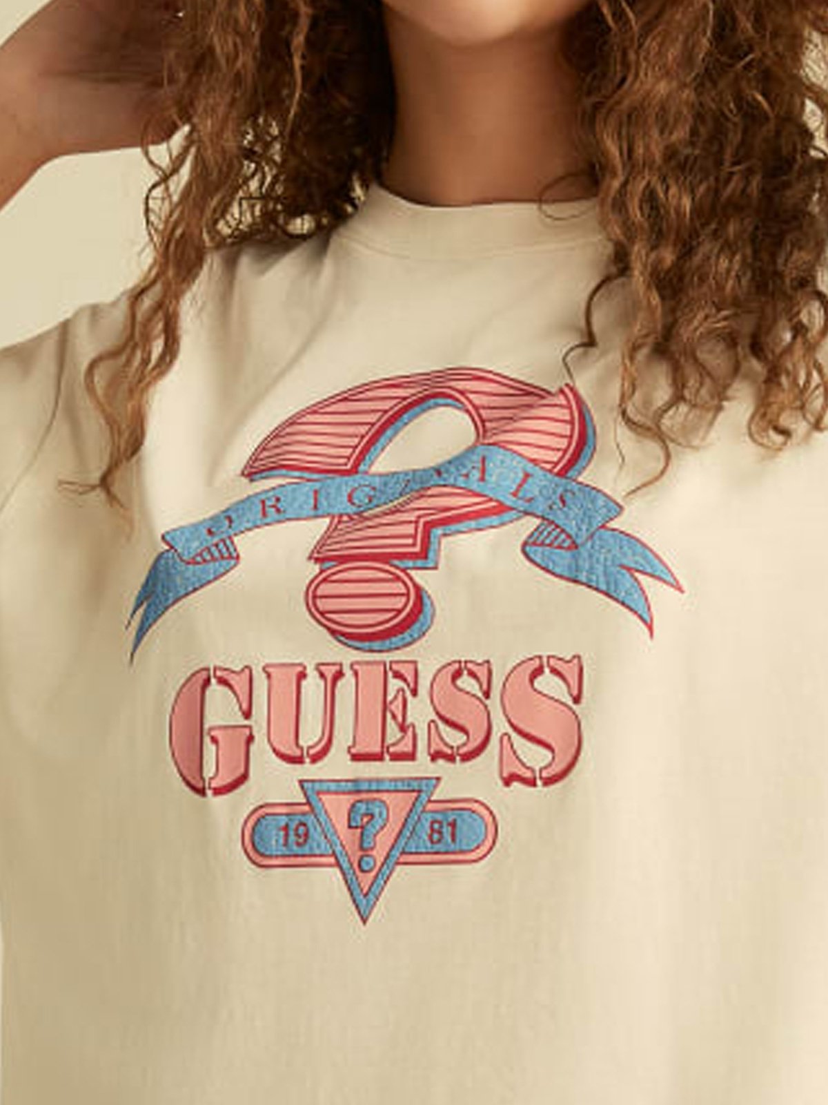 Originals Oversized Tee White Pomelo Fashion