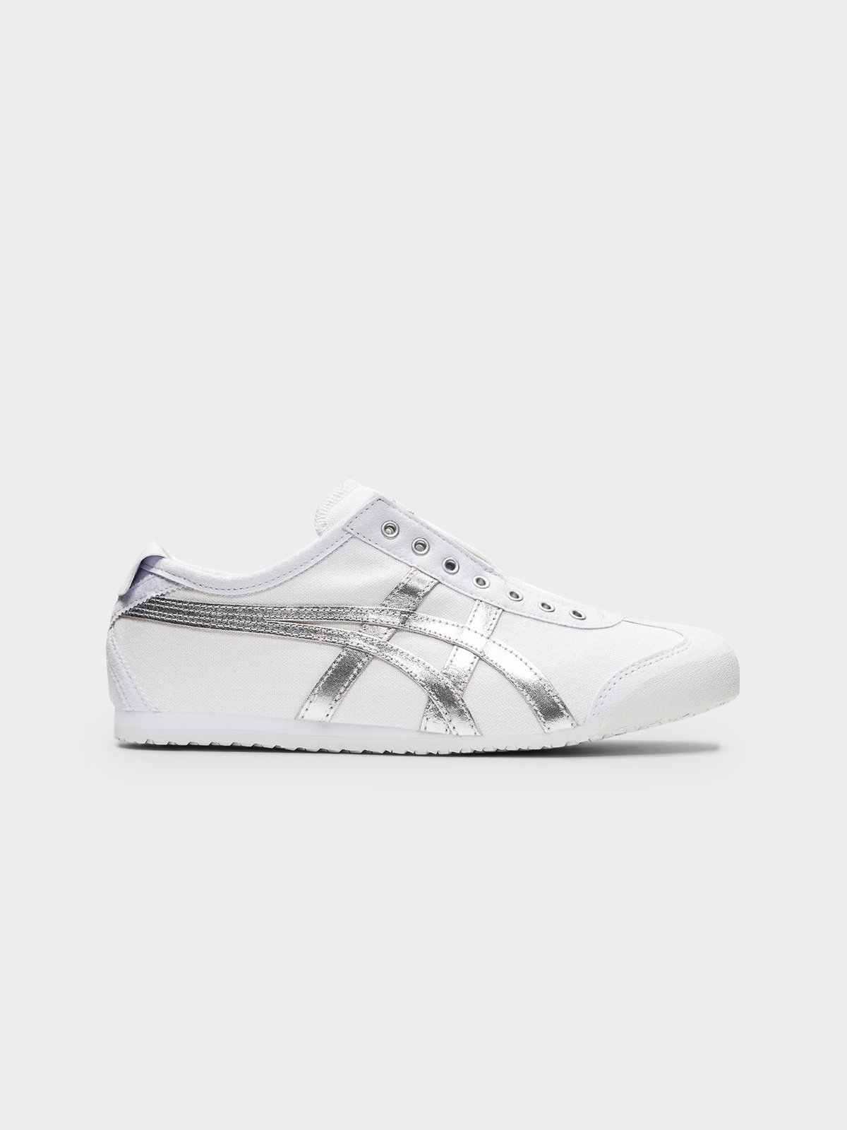 Mexico 66 Slip On Sneakers White Pure Silver Pomelo Fashion