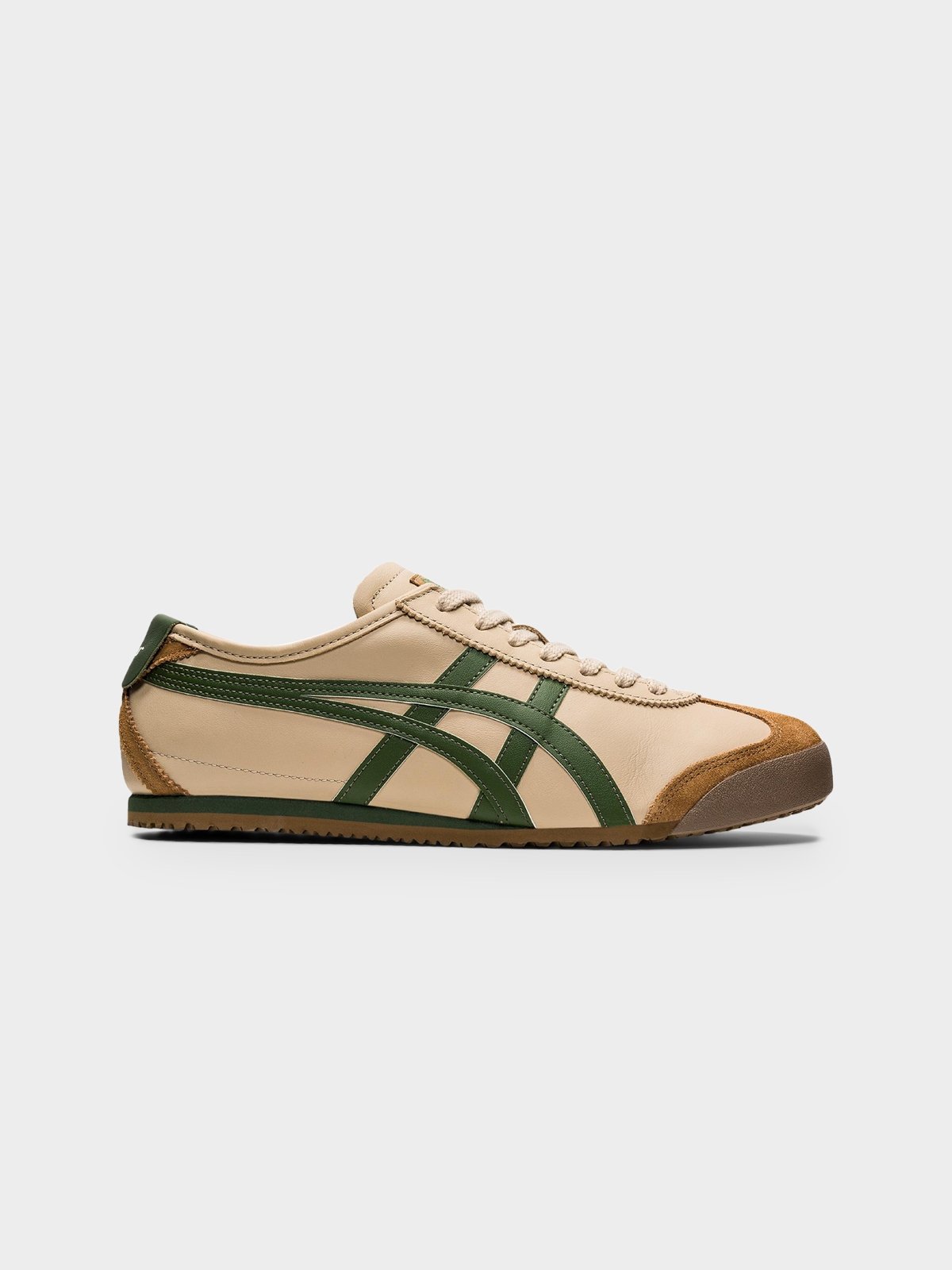 Mexico 66 Sneakers Beige Grass Green Pomelo Fashion