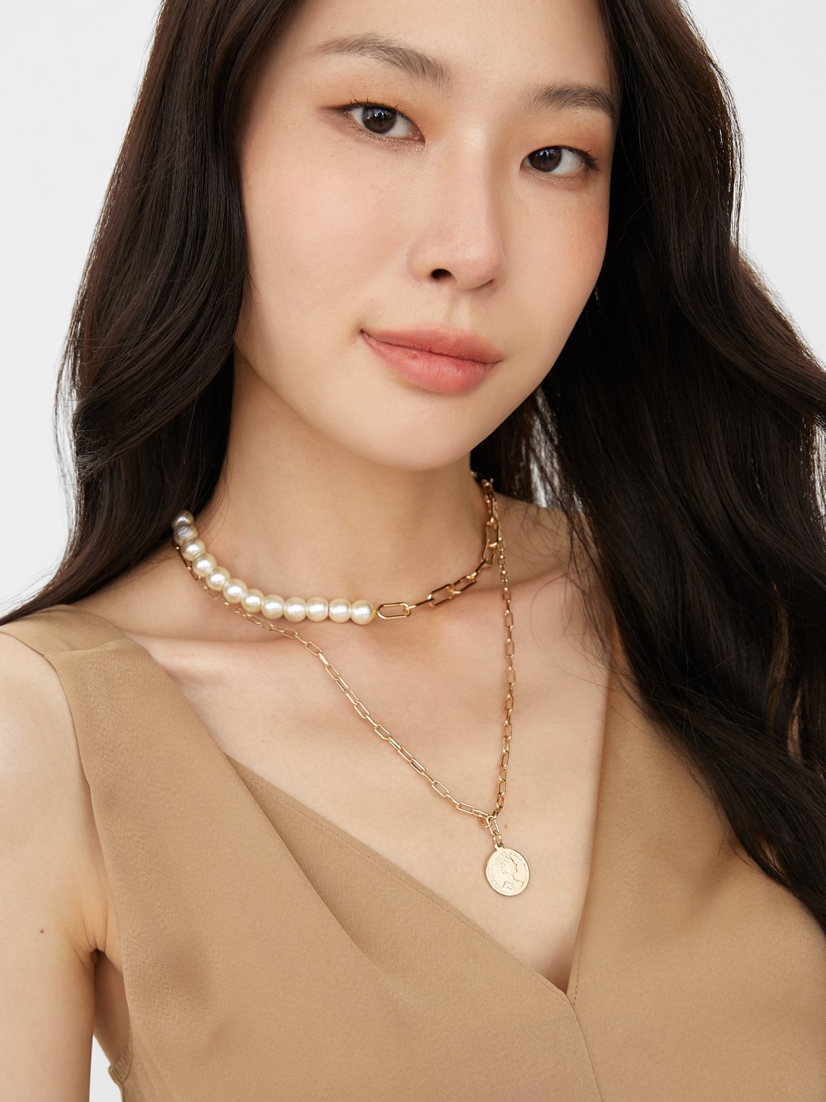 Fashion necklace online gold