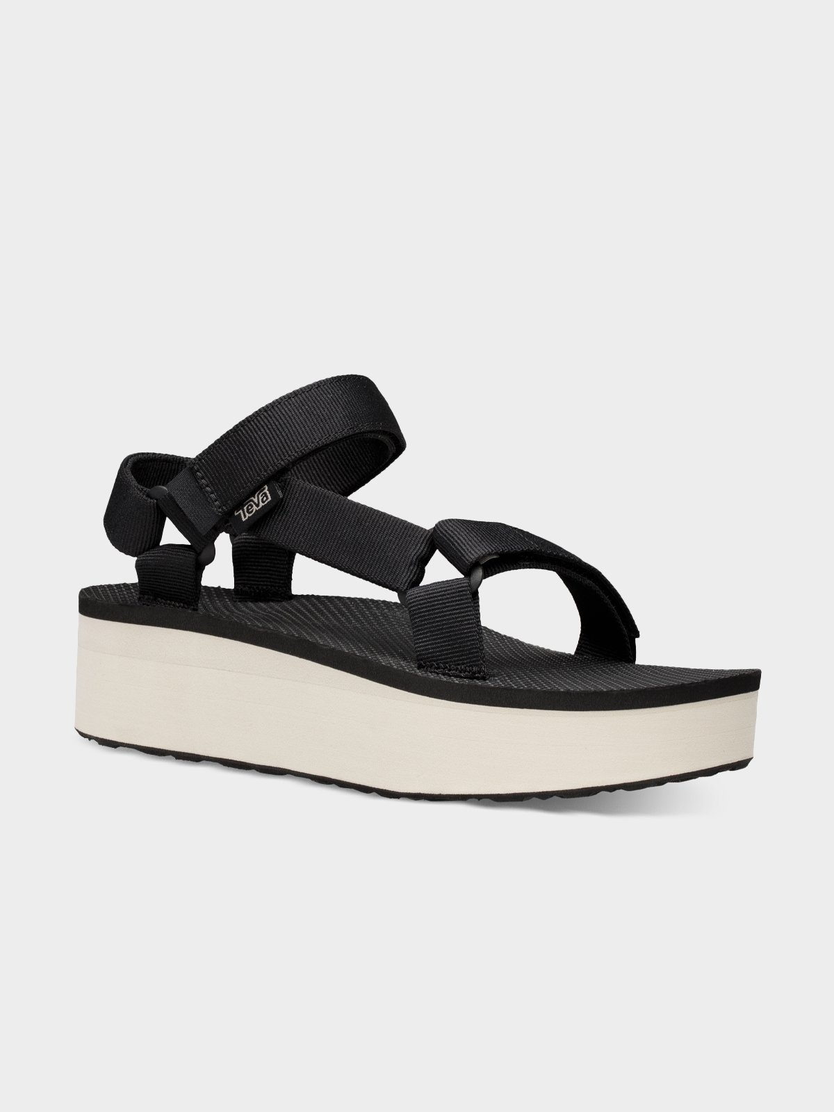 Teva flatform black and white store
