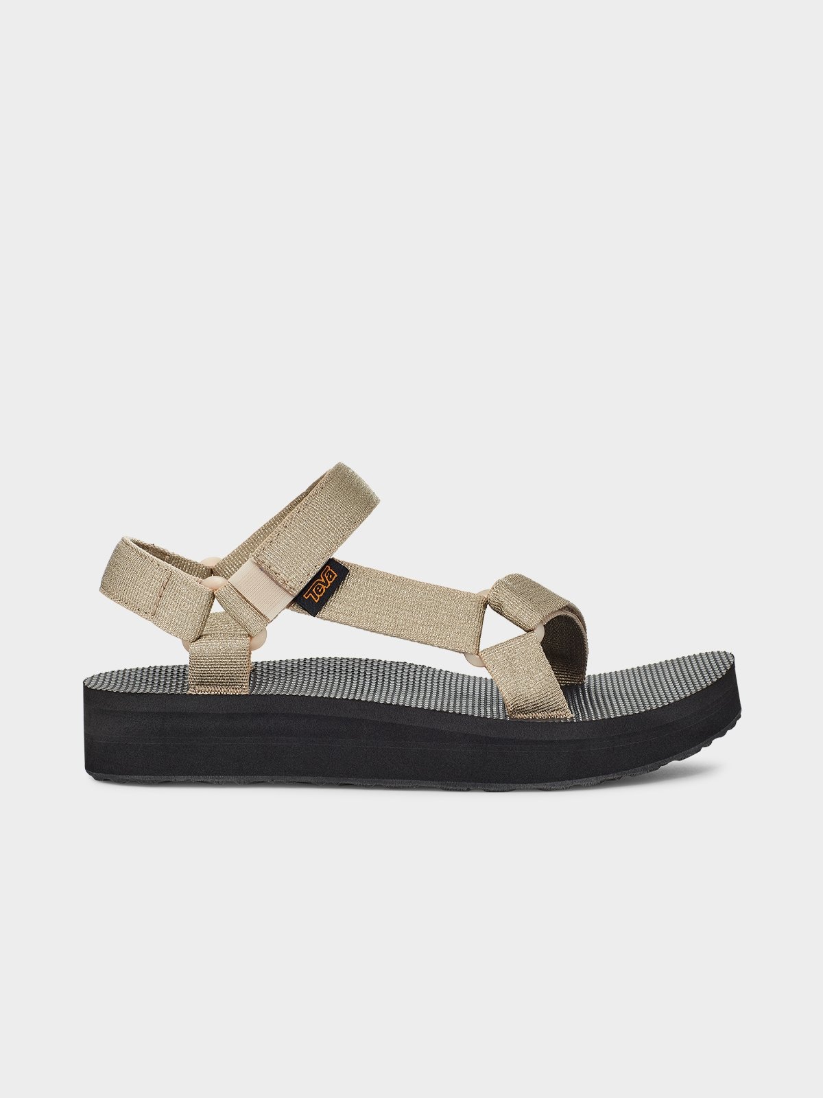 Teva midform on sale metallic champagne