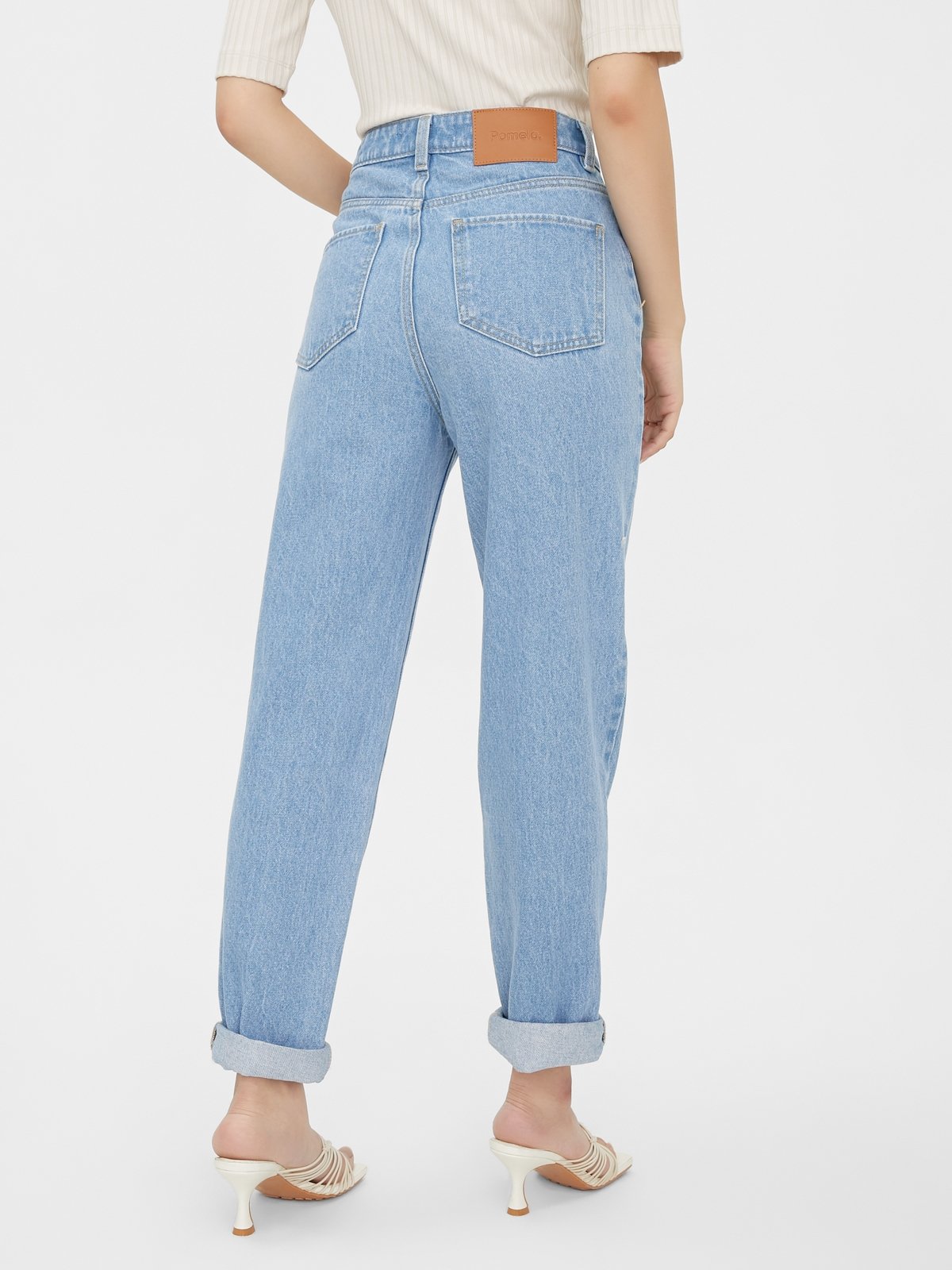 Mom Fit Jeans - Blue