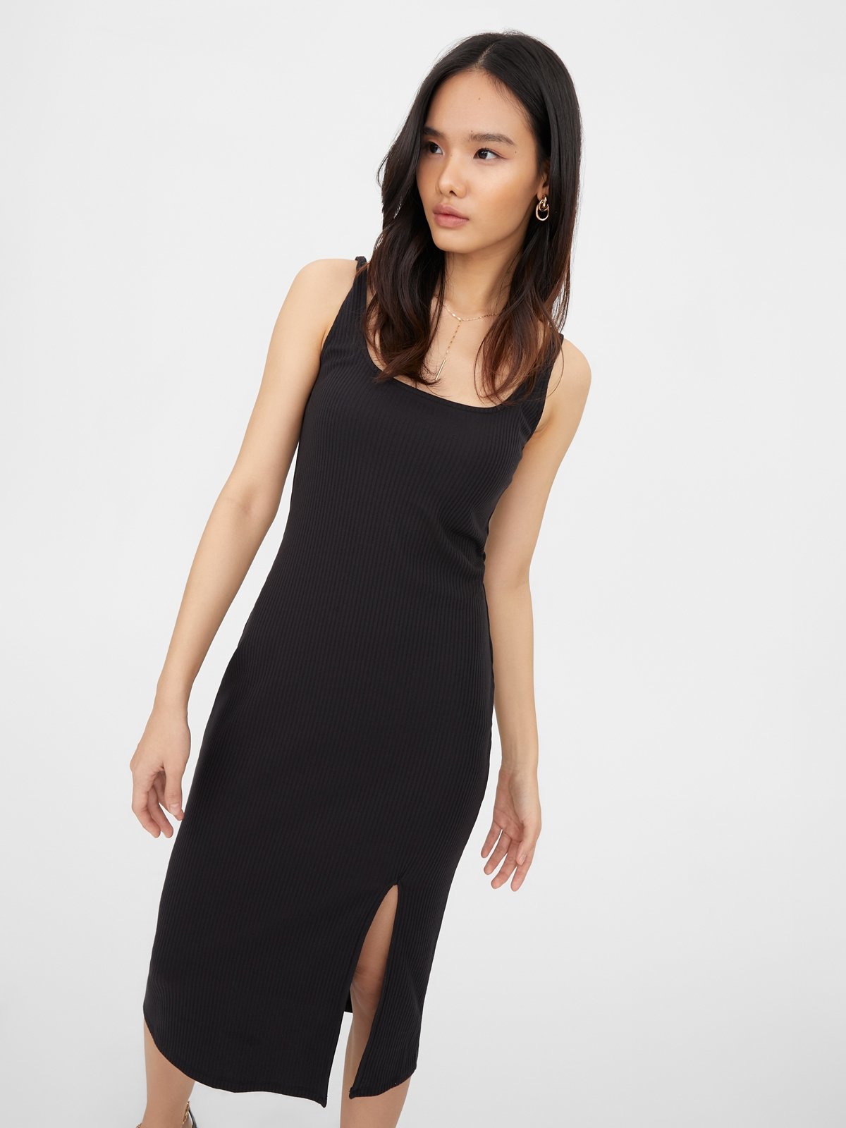 Pomelo black dress cheap