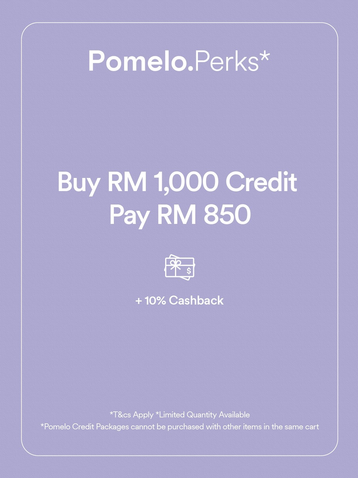 Pomelo Credit Package Tier 3 Pomelo Fashion