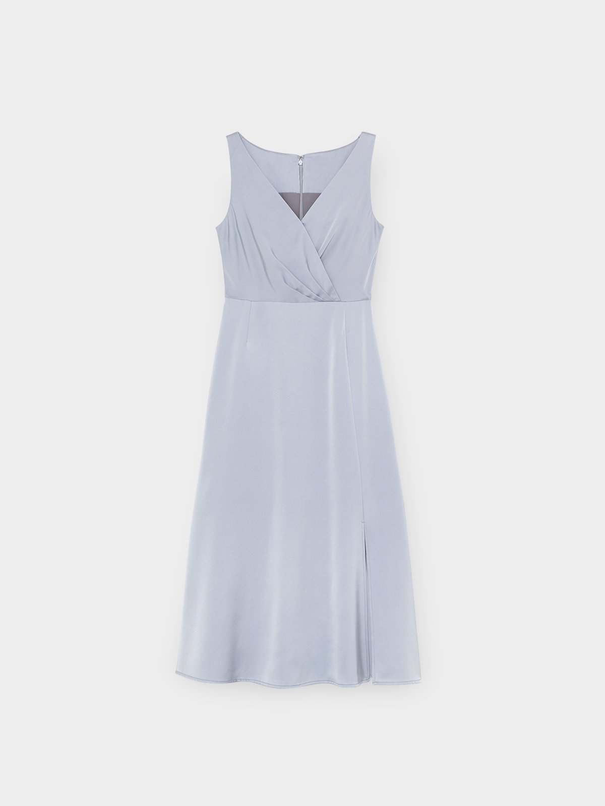 Celeyst v neck shop georgette midi dress