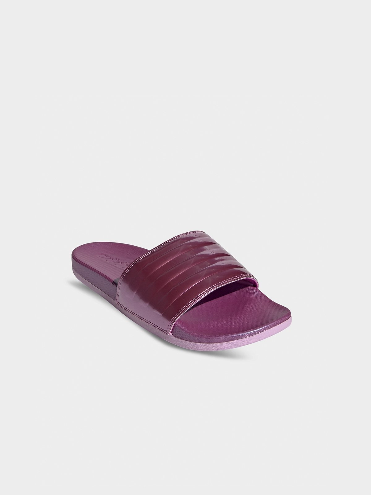 Adilette comfort outlet slides maroon