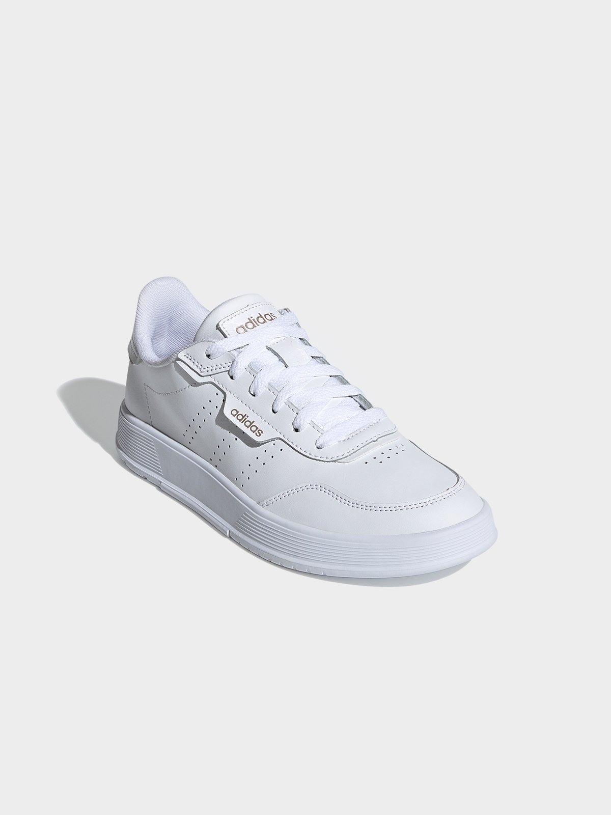 Adidas calabasas powerphase white top