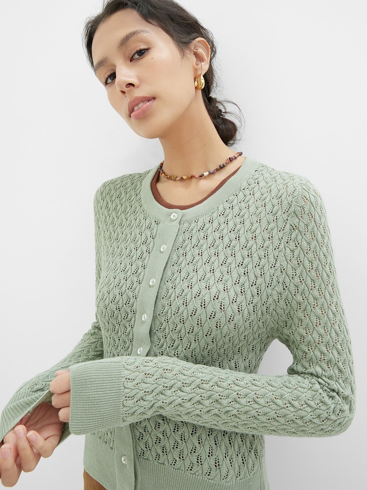Cardigan green deals