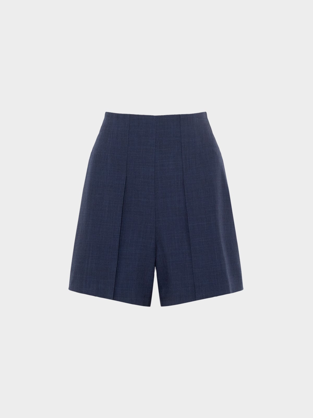 Navy high waisted shorts sale