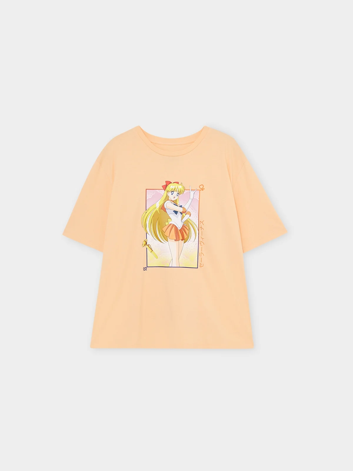 Sailor Moon™ x Pomelo Sustainable Sailor Venus Tee - Orange