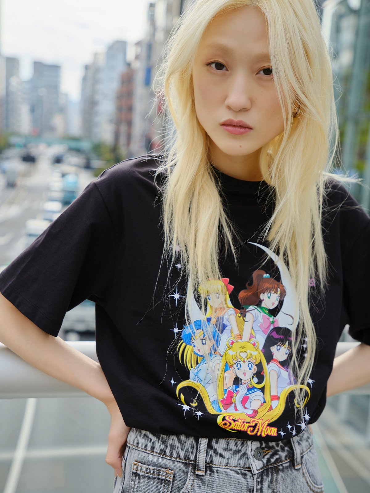 Maglietta sailor discount moon bershka