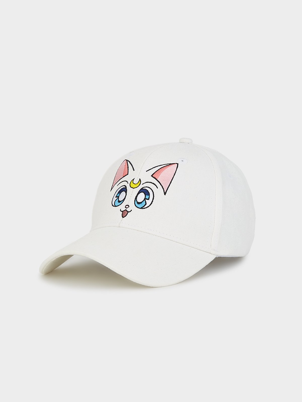 Sailor Moon x Pomelo Artemis Baseball Cap White Pomelo Fashion