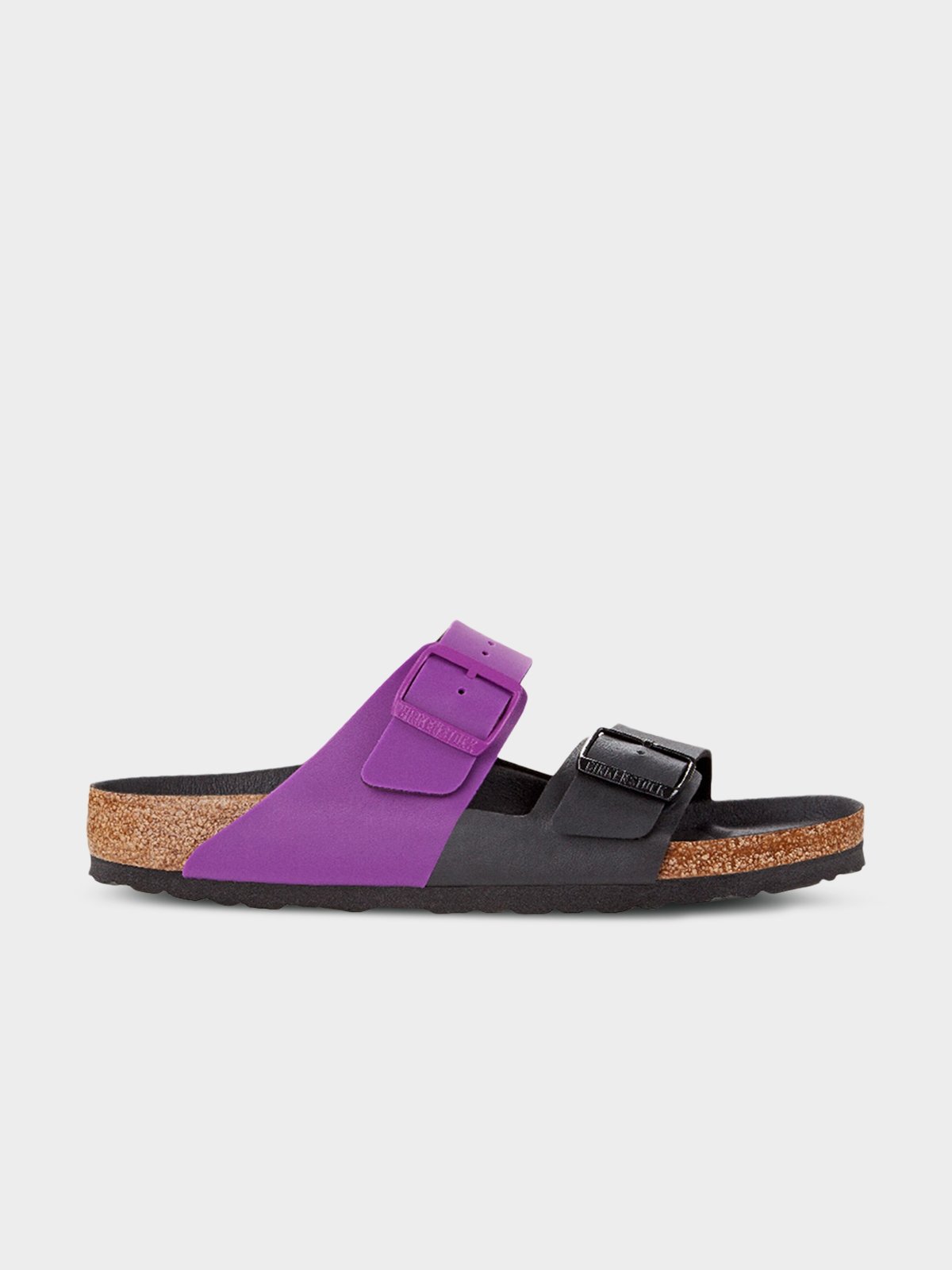 Birkenstock arizona metallic violet hot sale