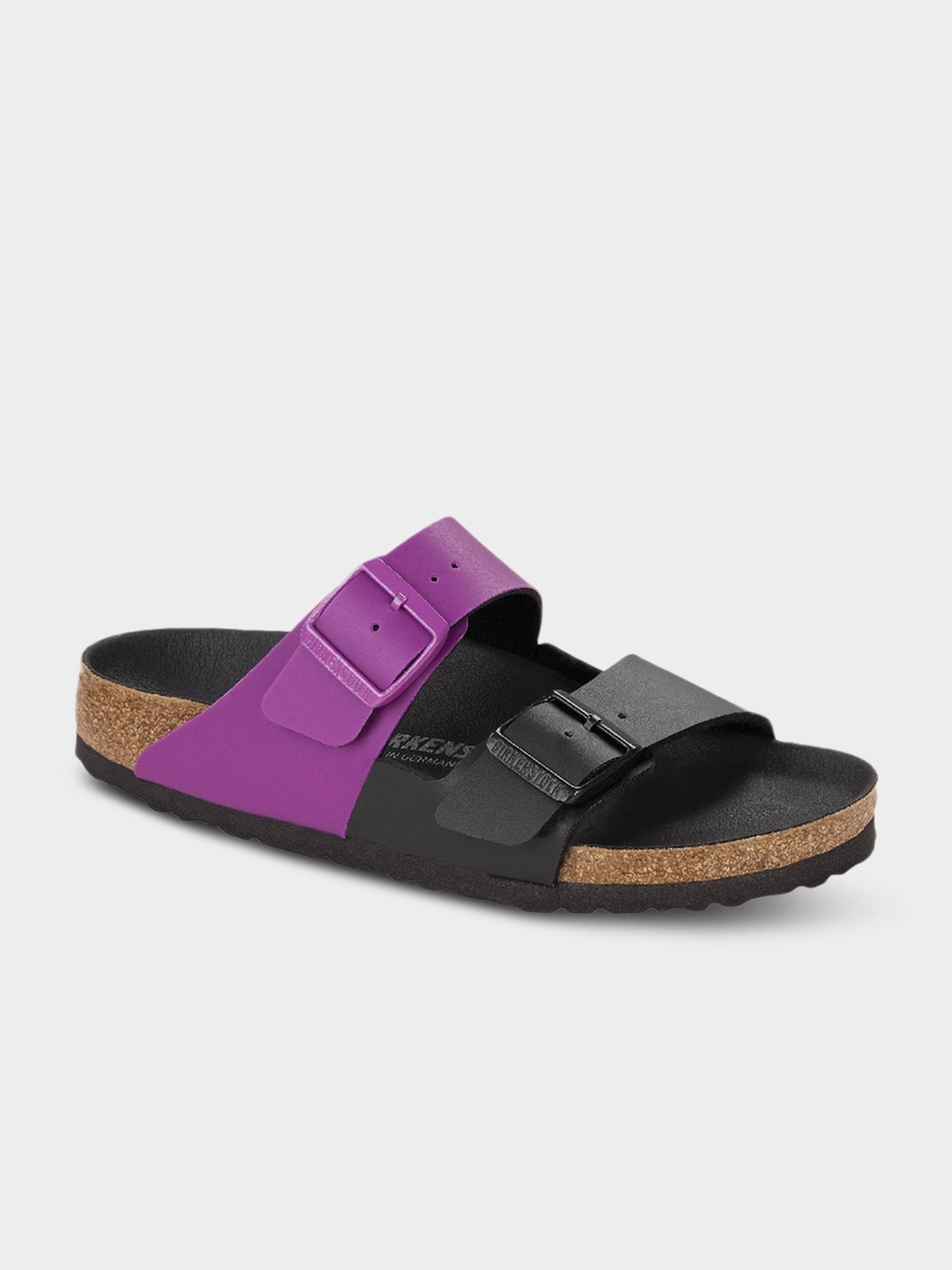 Birkenstock arizona top icy metallic violet