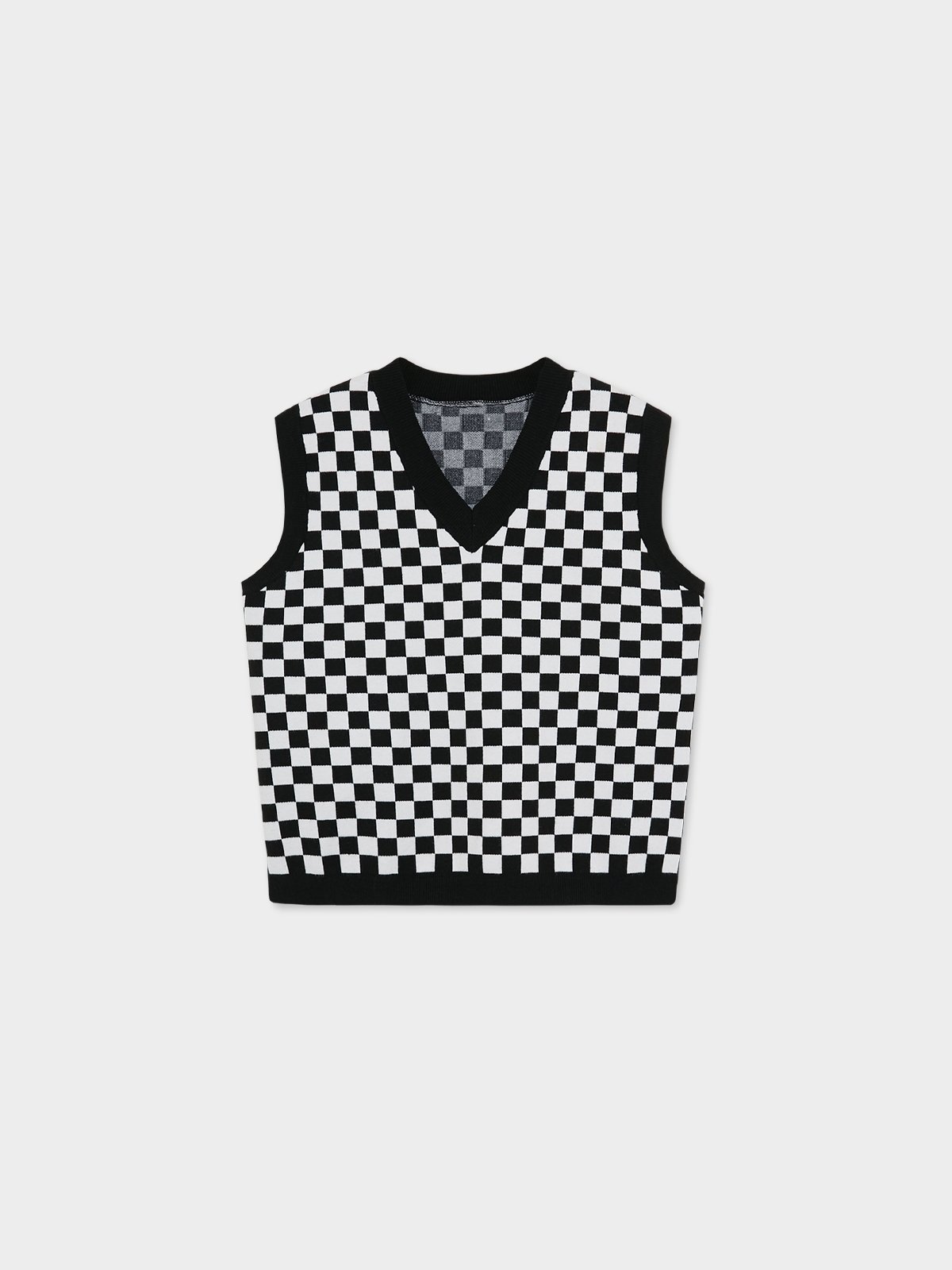 Vest black and white clearance