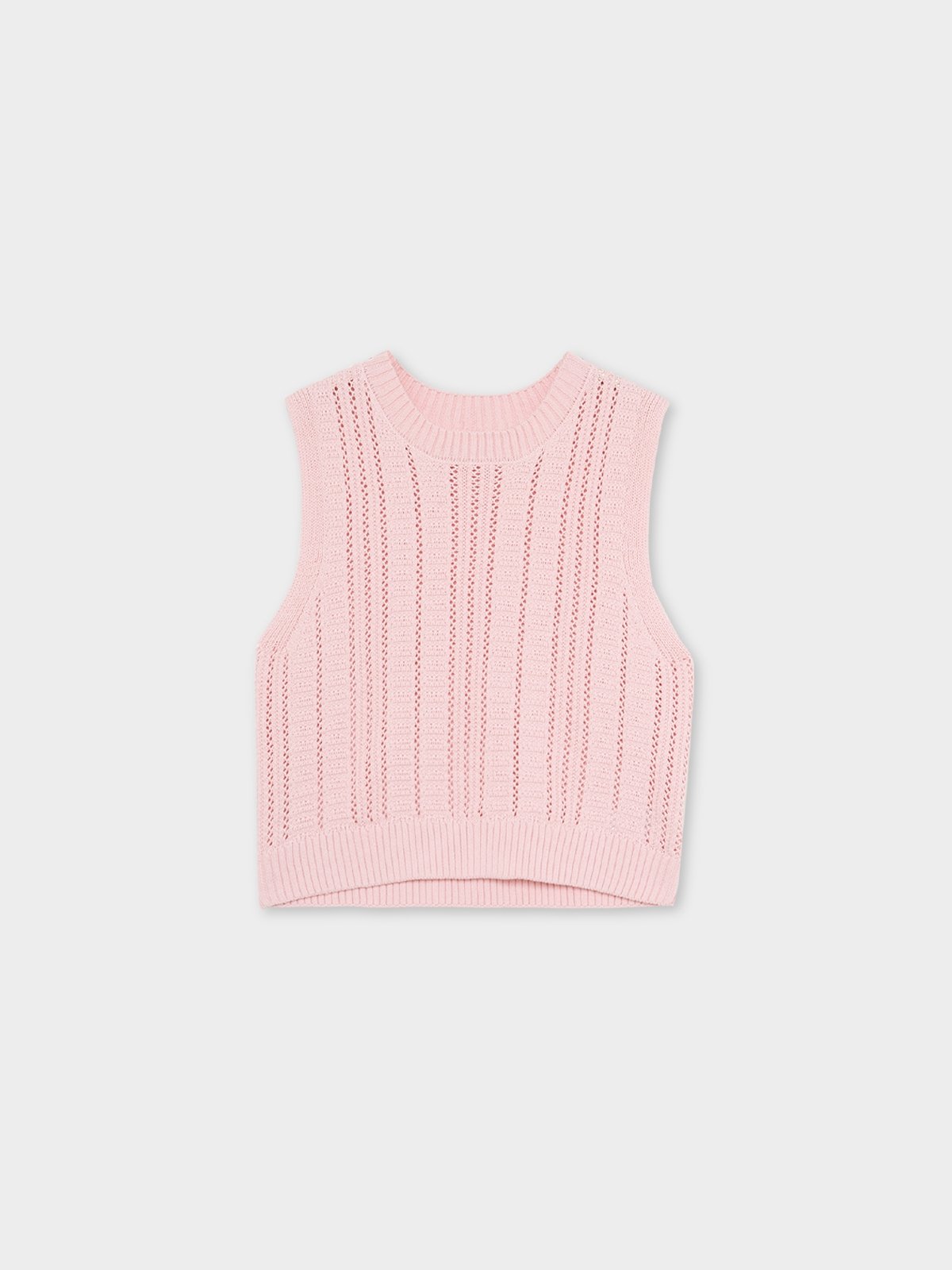 Pink sleeveless deals vest