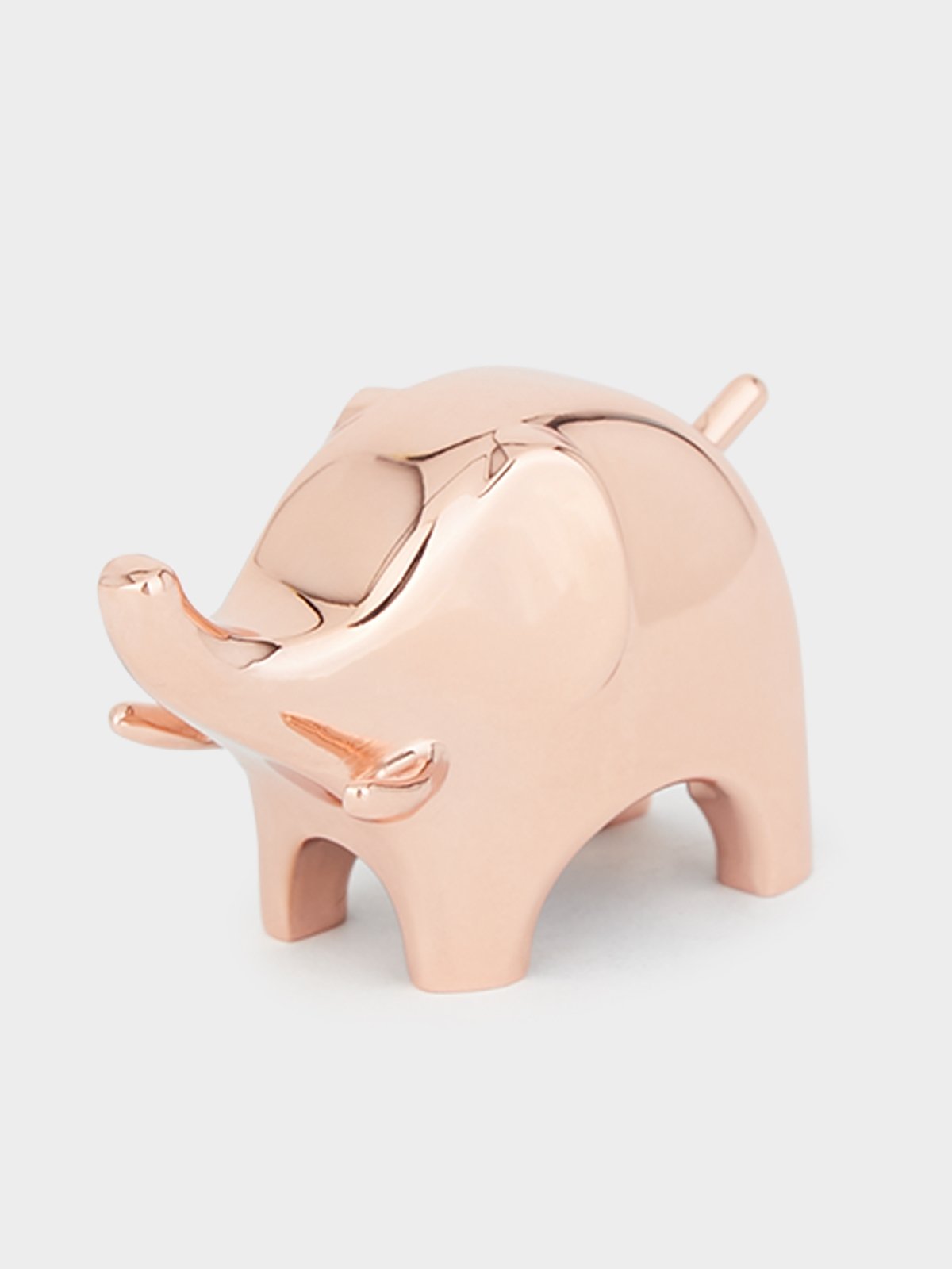 Rose gold elephant new arrivals ring holder
