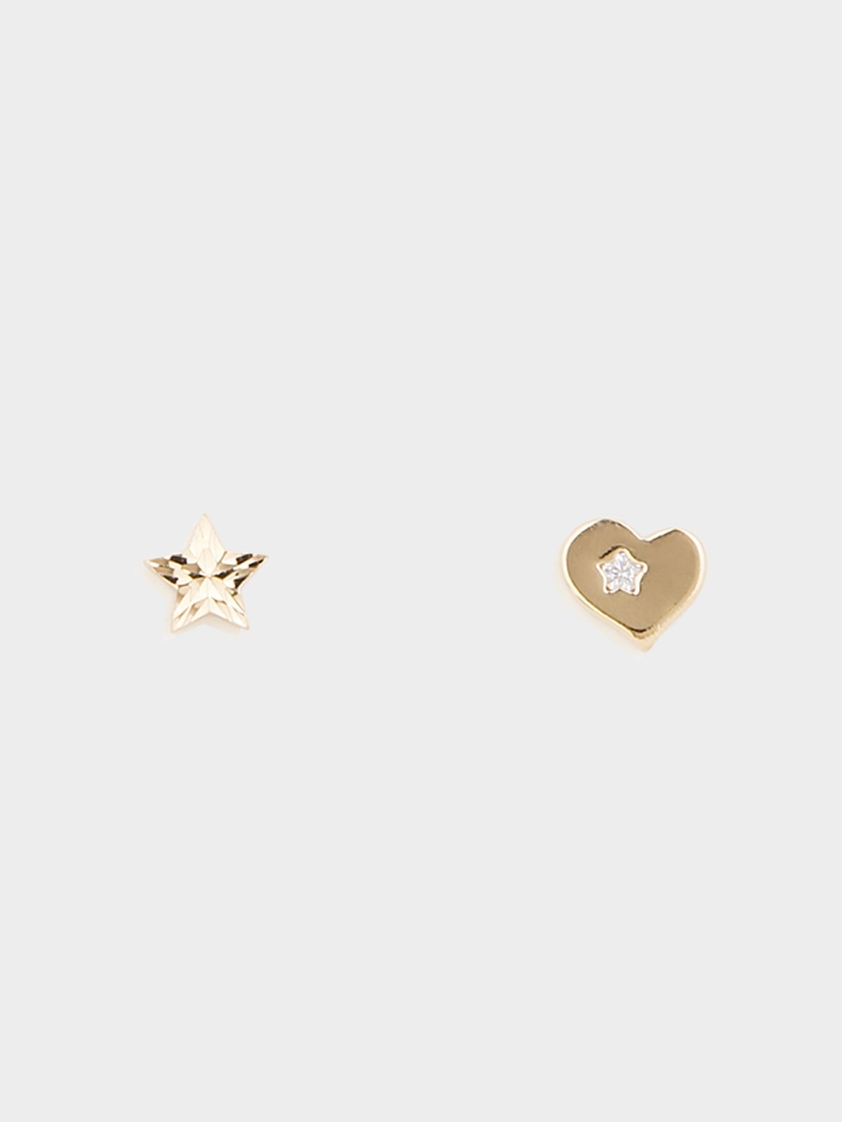 Stud Earrings Gold