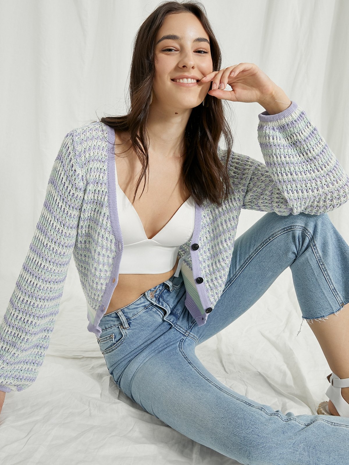 Cardigan color cheap
