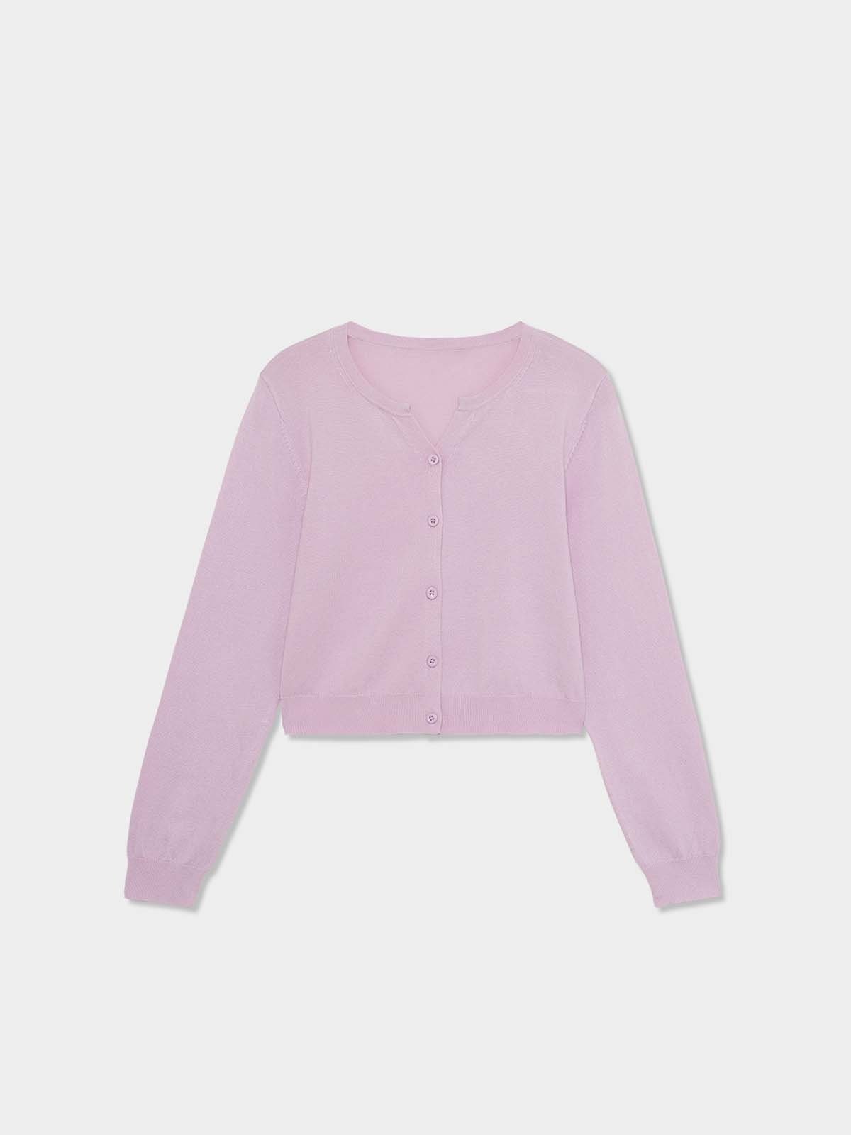 Cardigan lilac cheap