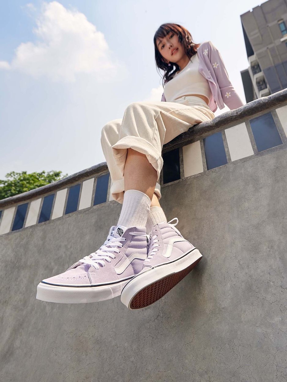 Fashion Sk8 Van SK8-Hi Sneaker Languid Lavender/True White Pomelo
