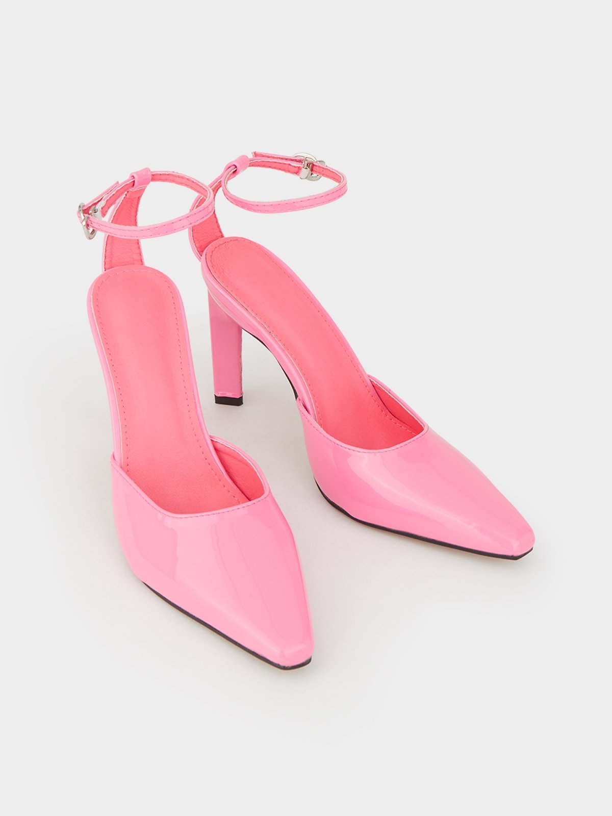 Pink pointed toe heels discount