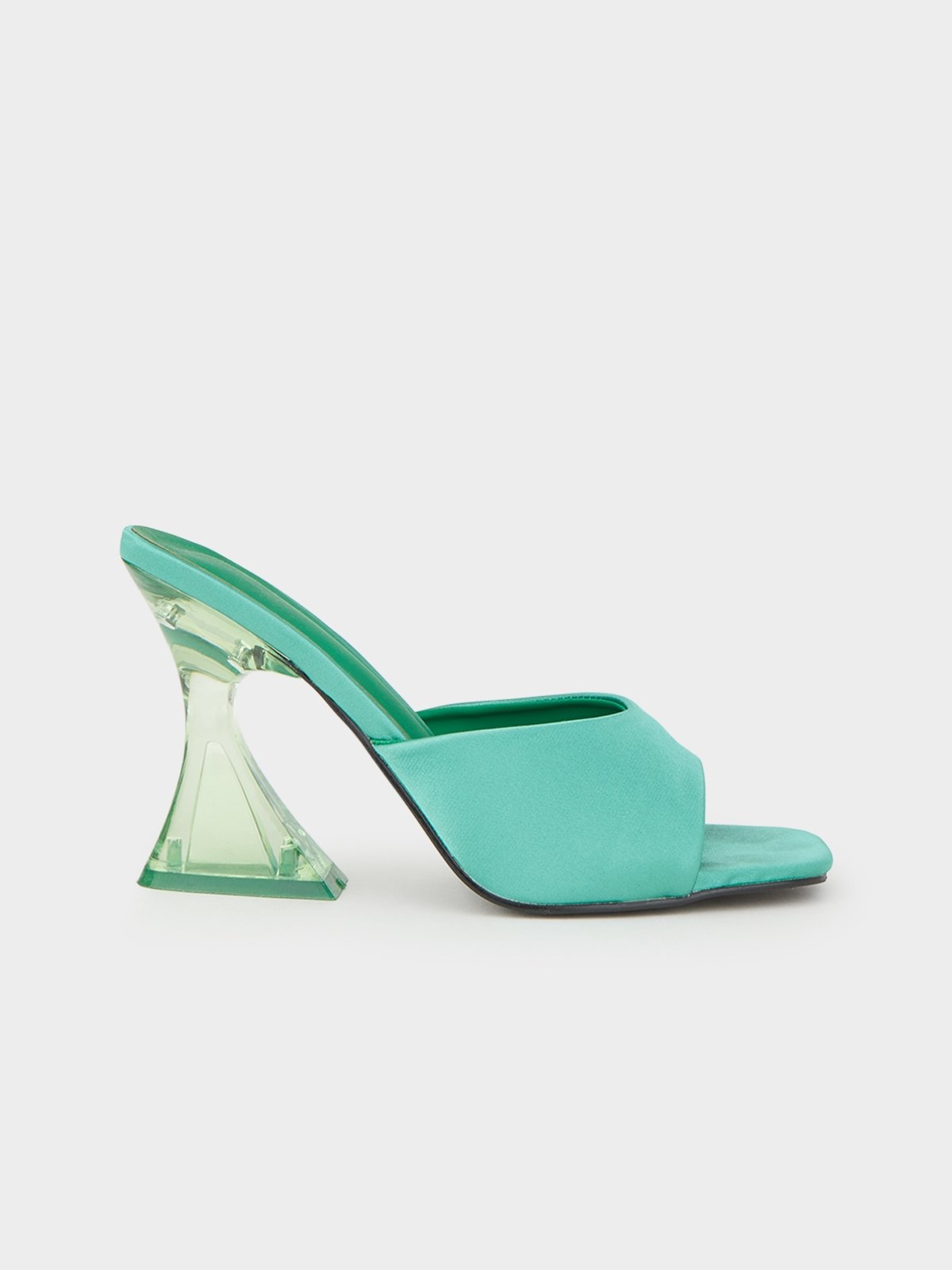 Mint green block best sale heels