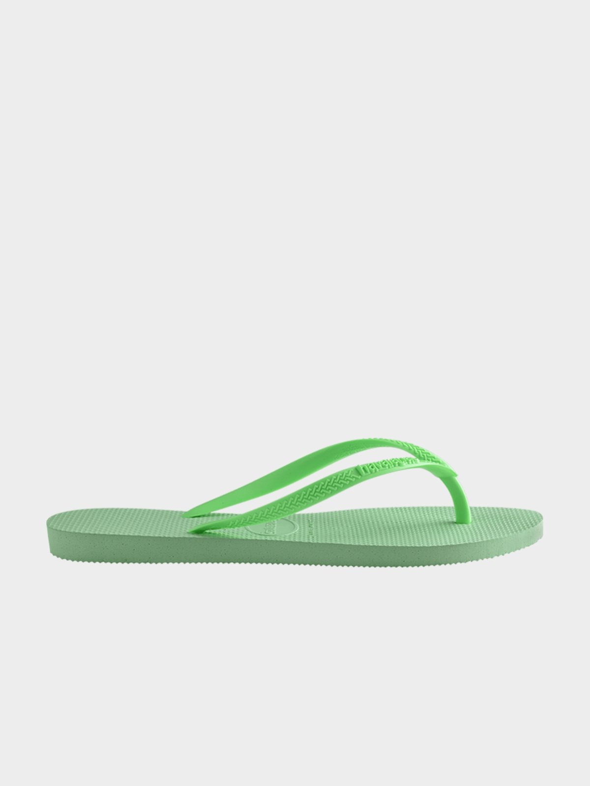 Havaianas green flip flops top