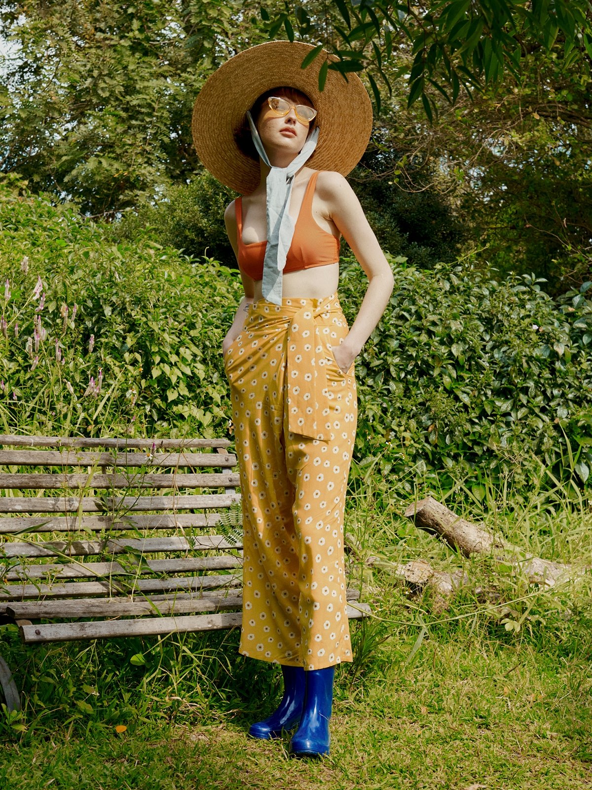 Petite yellow new arrivals pants
