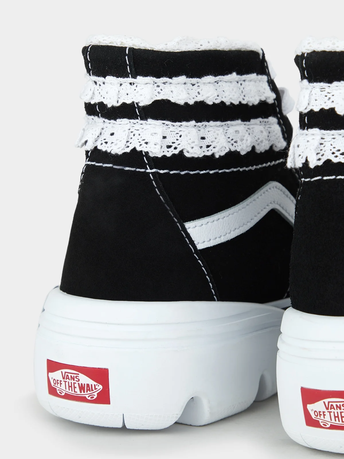 SK8-Hi Tapered Modular Sneakers - Sandy Liang Black/True White 