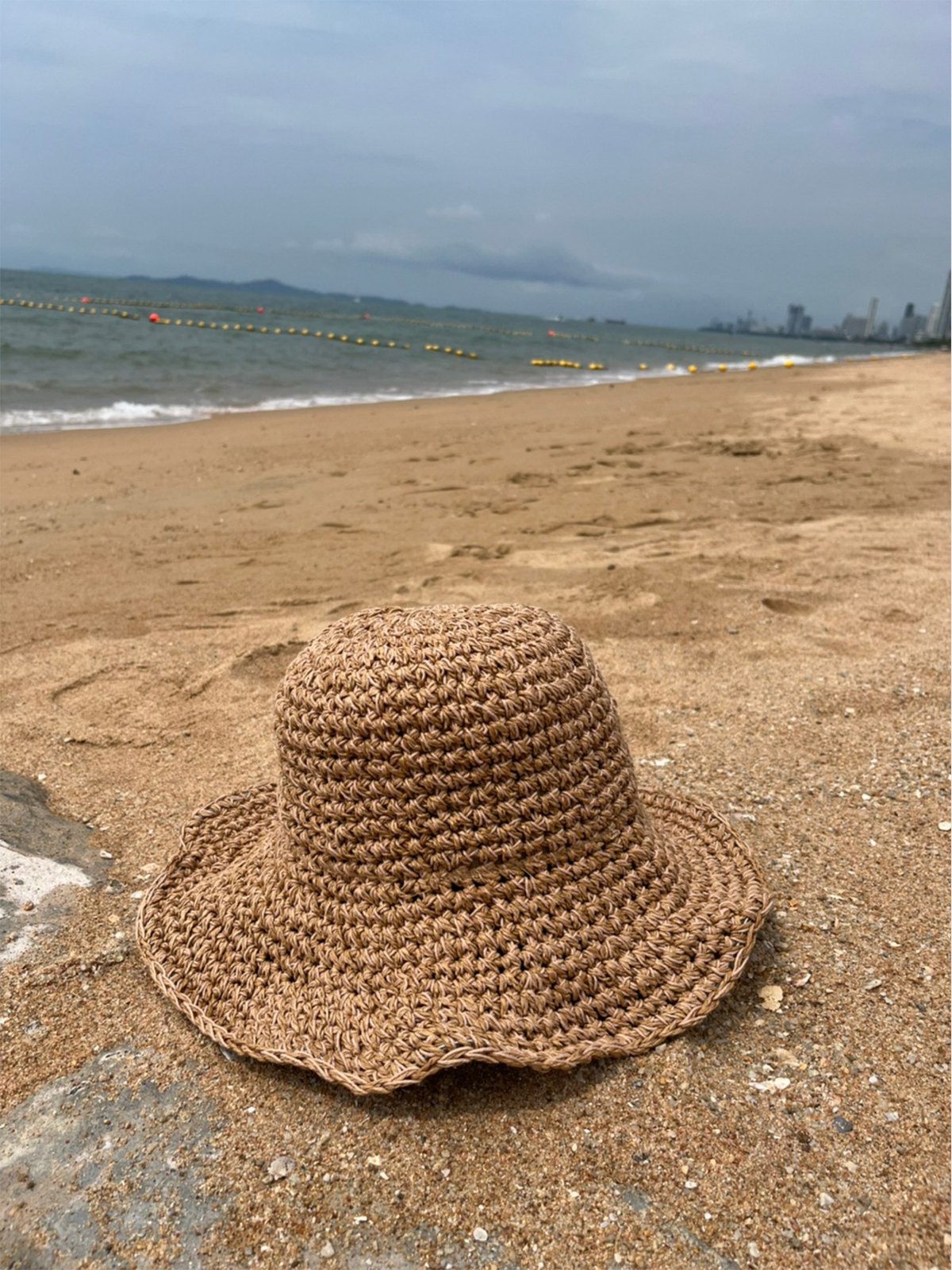 Hat on best sale the beach