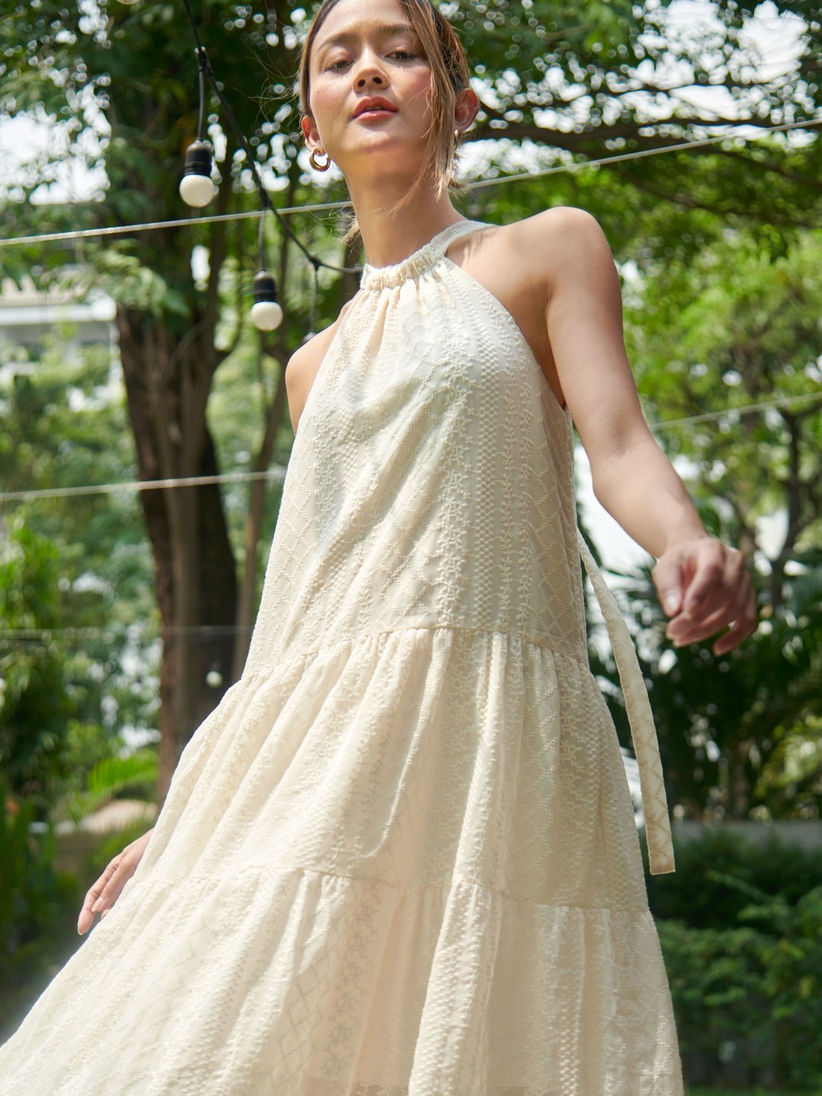 Halter style maxi dress shop
