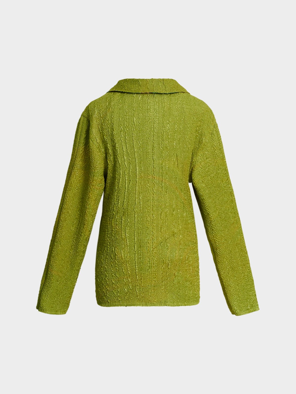 Green popcorn cardigan new arrivals