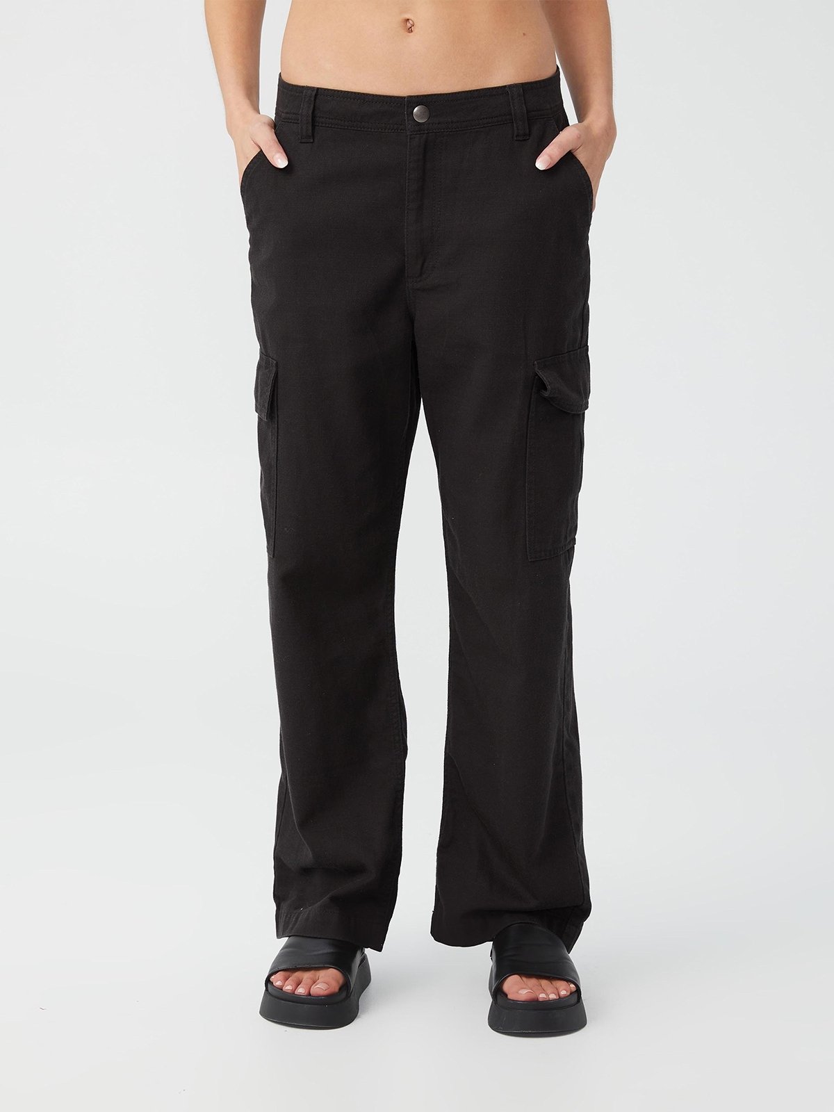 Womens cargo pants petite top