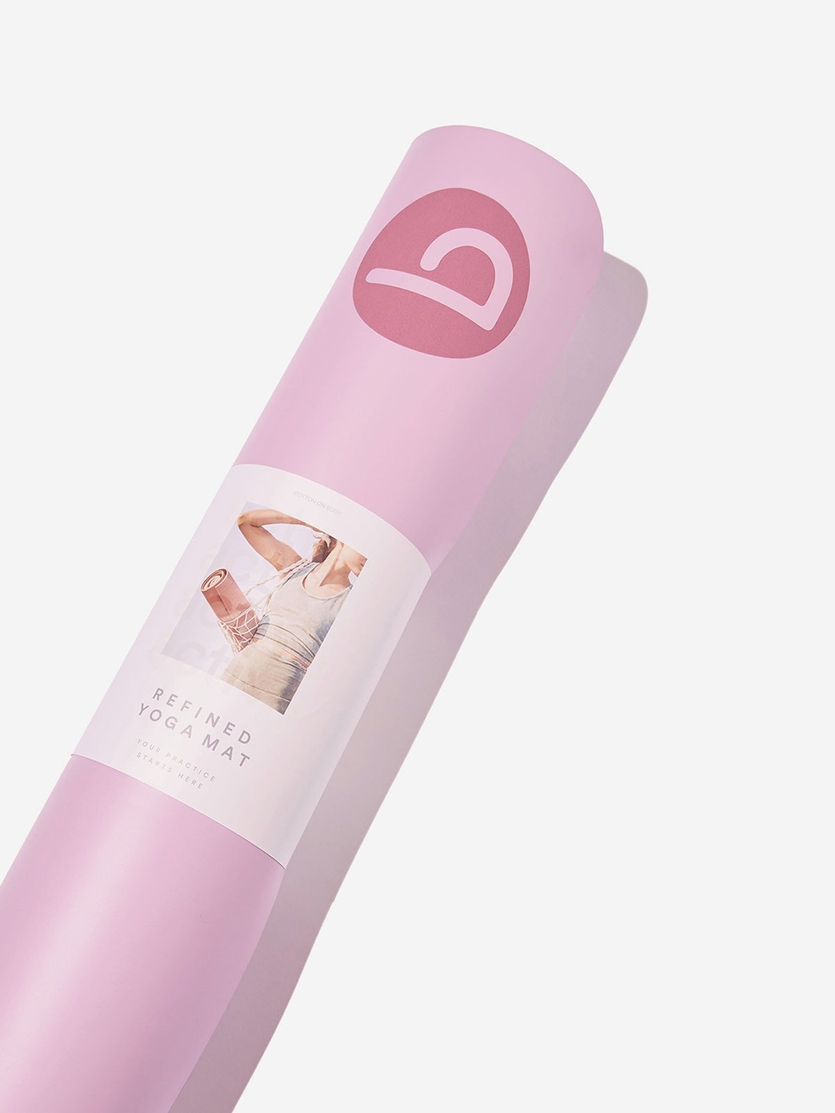 Printed Yoga Mat Pink Pomelo Fashion